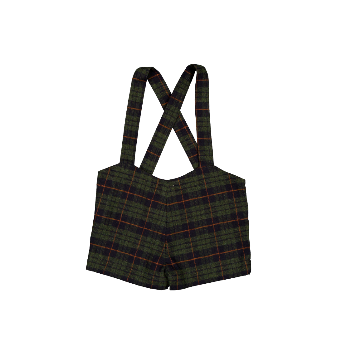 Short OCTAVE - Tartan Bleu Marine