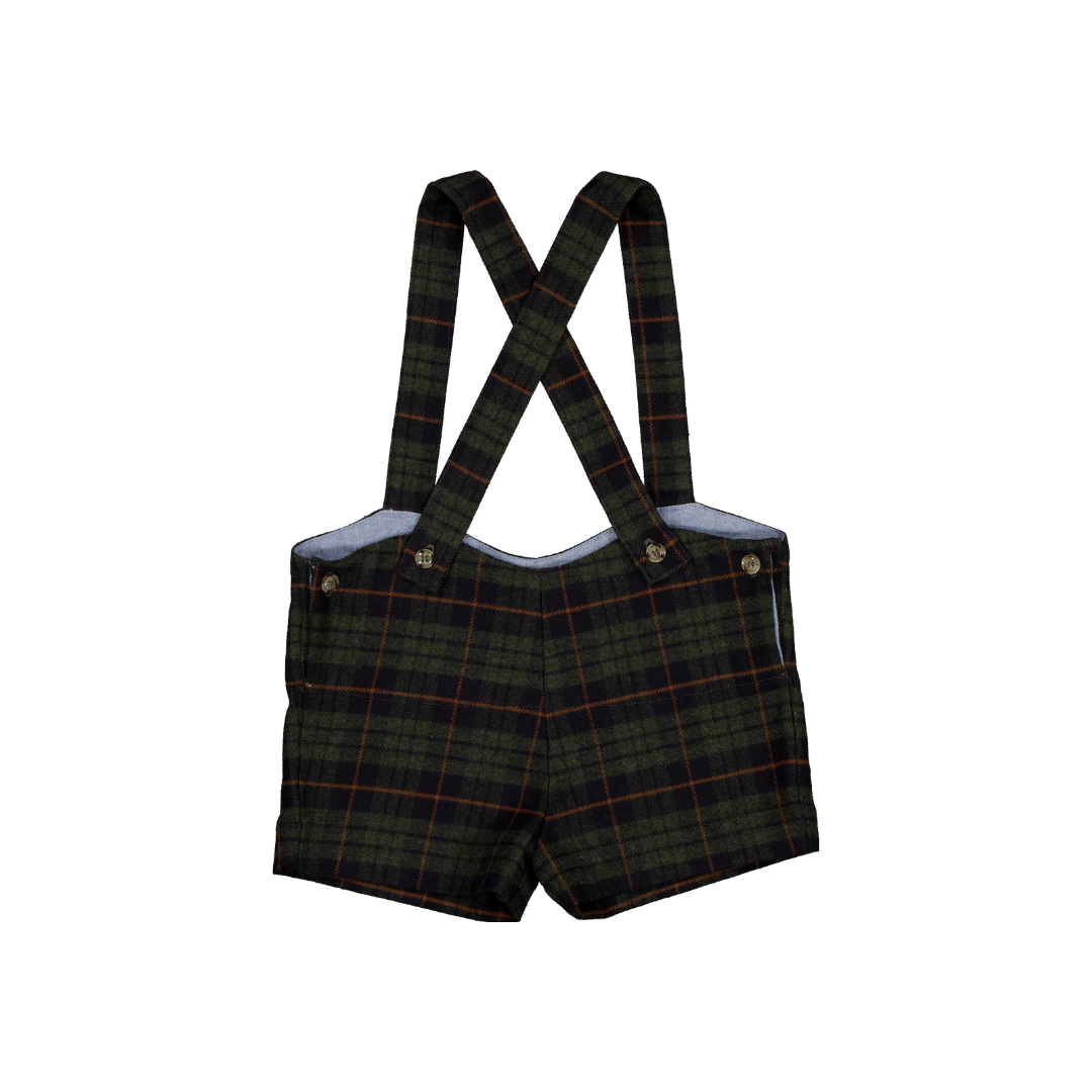 Short OCTAVE - Tartan Bleu Marine