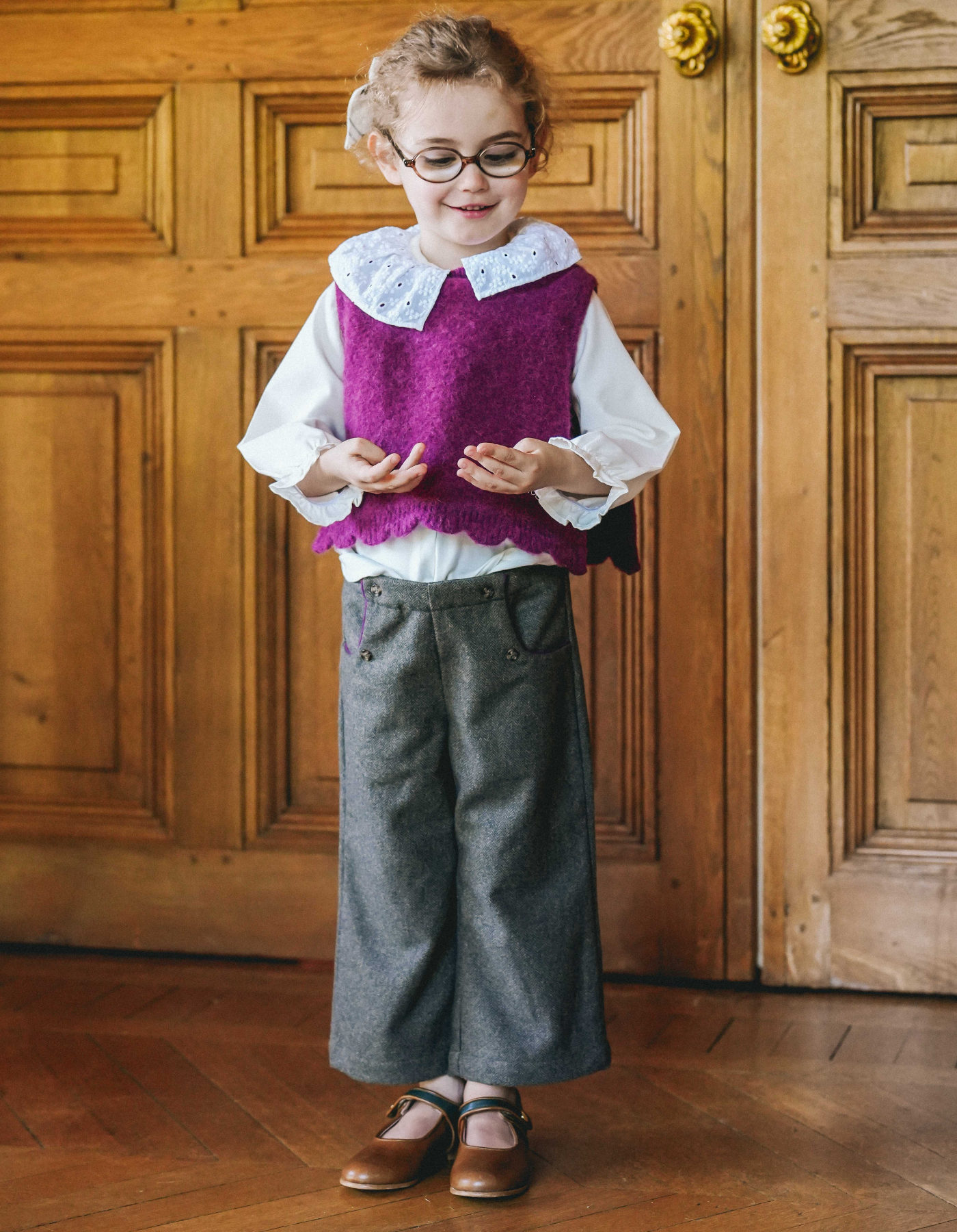 Pantalon ROMA - Chevrons Edimbourg