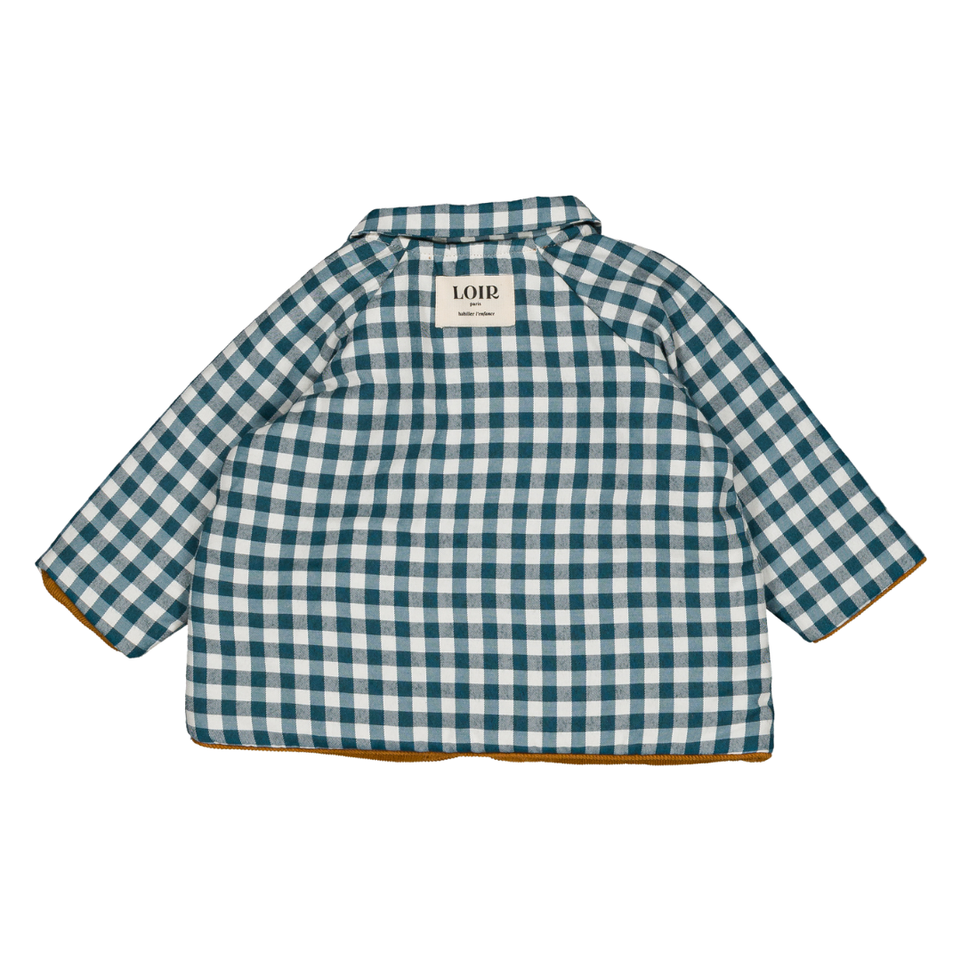 Veste YSÉE - Vichy Vert