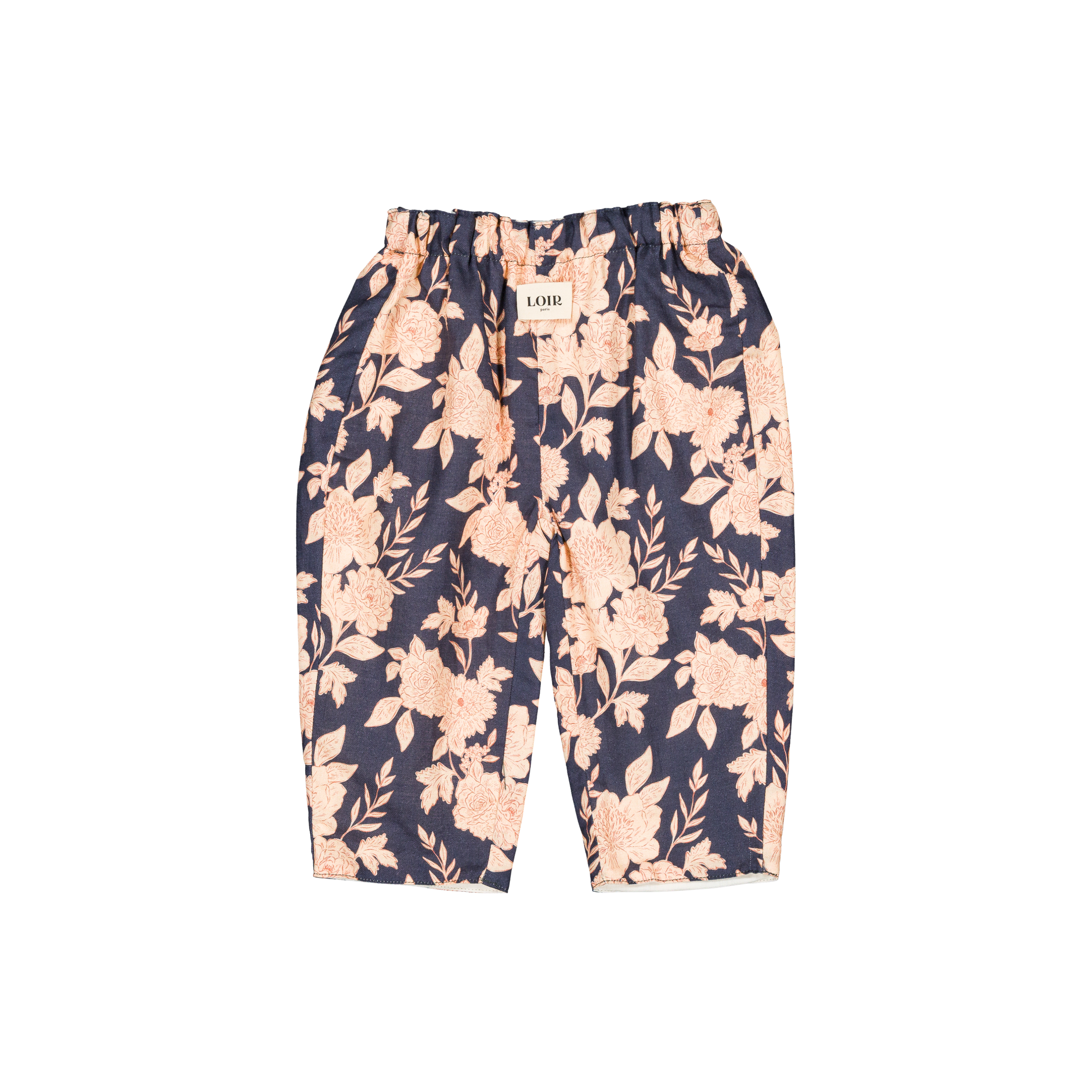 Pantalon Nini - Fleurs marine
