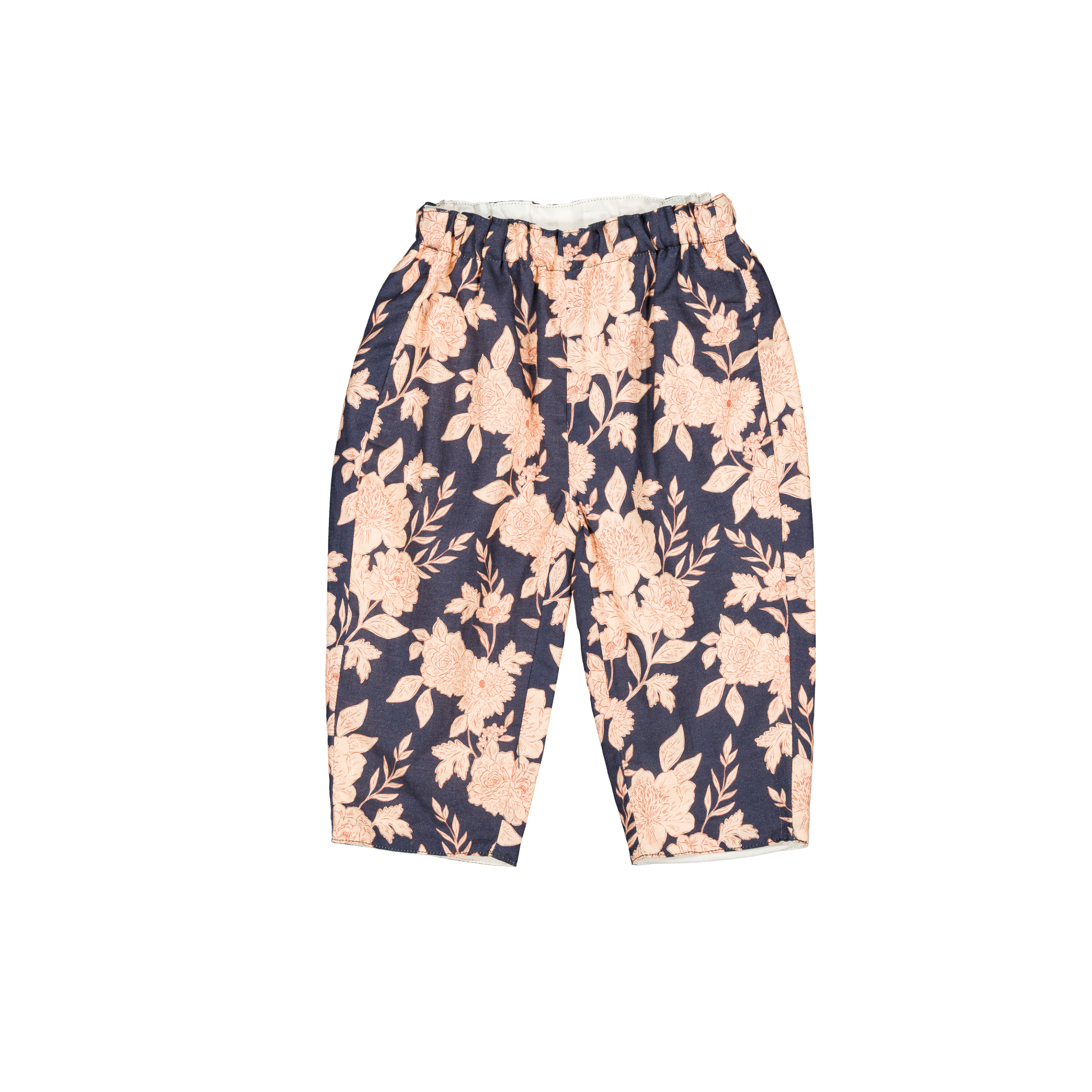 Pantalon Nini - Fleurs marine
