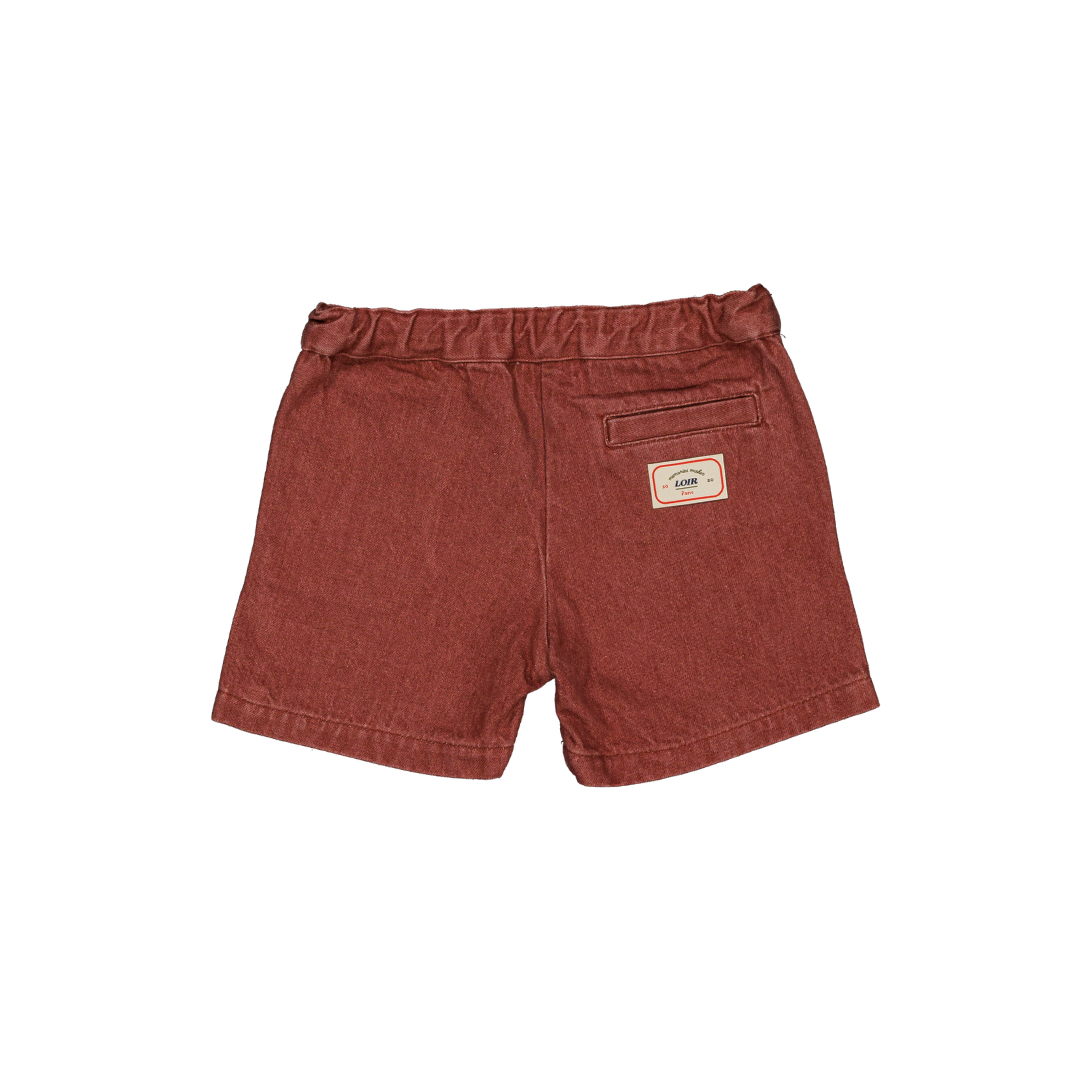 Short antin - Denim terracotta