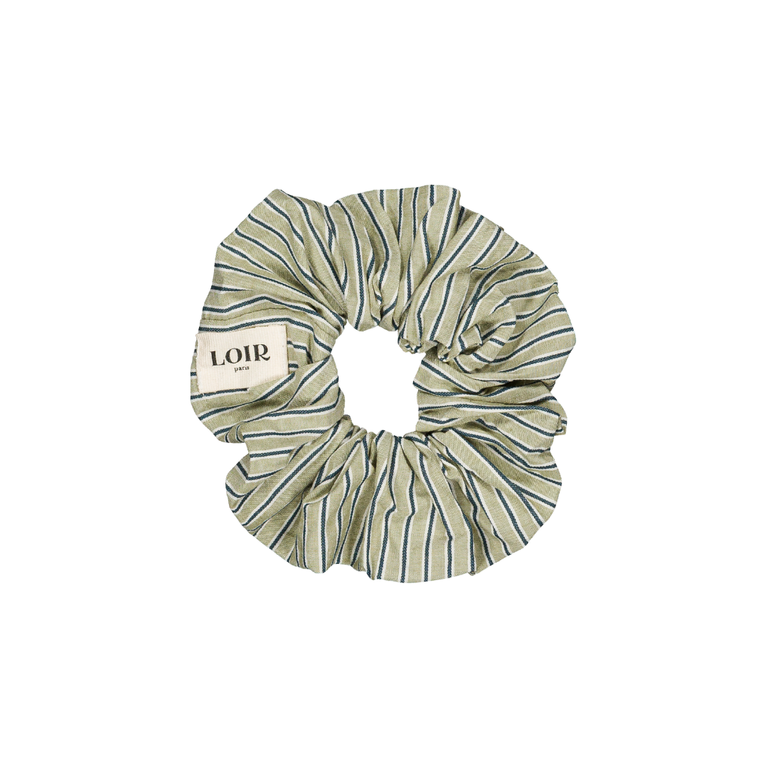 Chouchou Lou - Rayures menthe