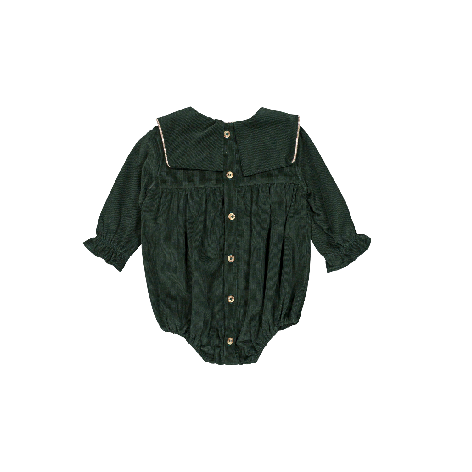 BARBOTEUSE SISI - Velours vert
