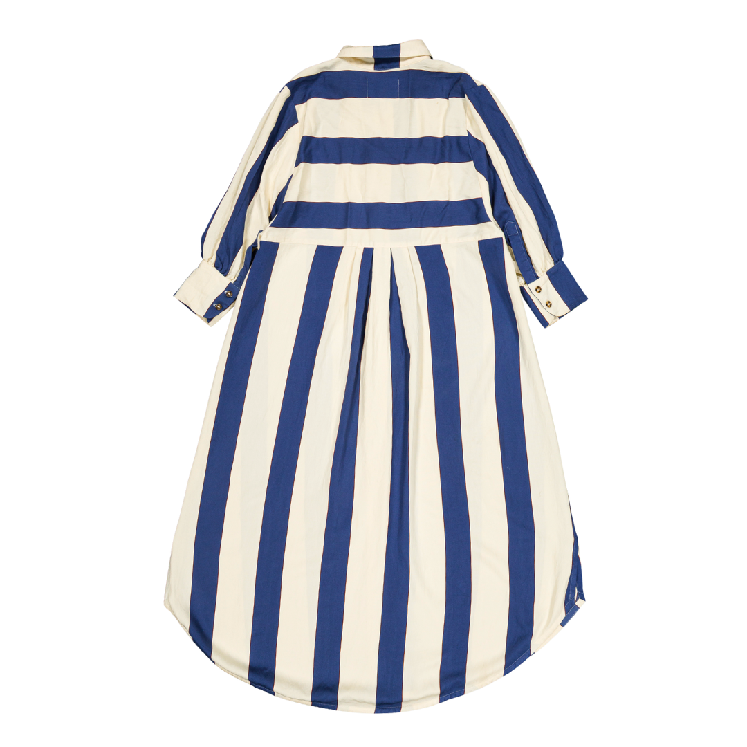 Robe Fresa - Madame - Maxi rayures bleues