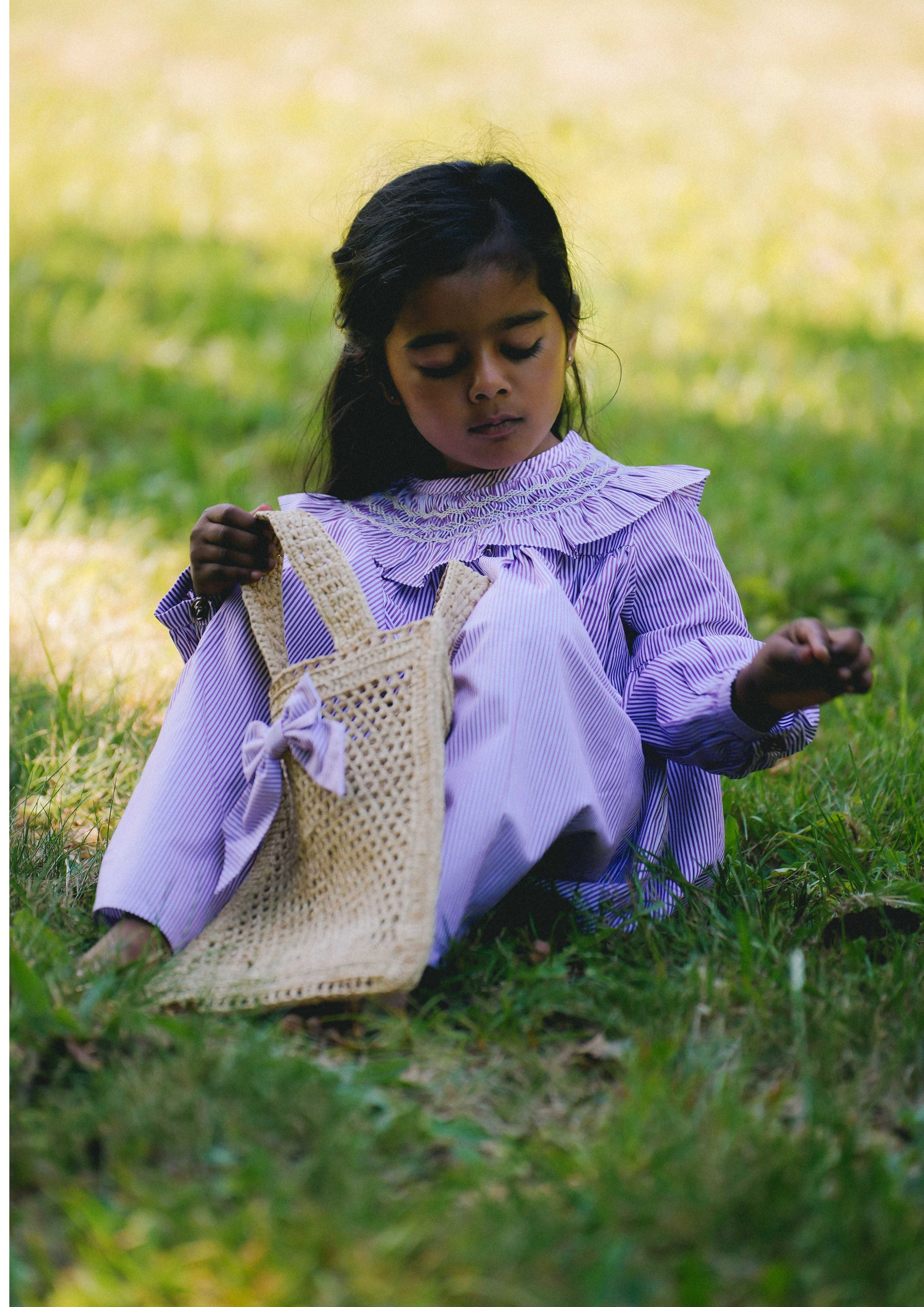 Robe Bianca - Rayures bordeaux