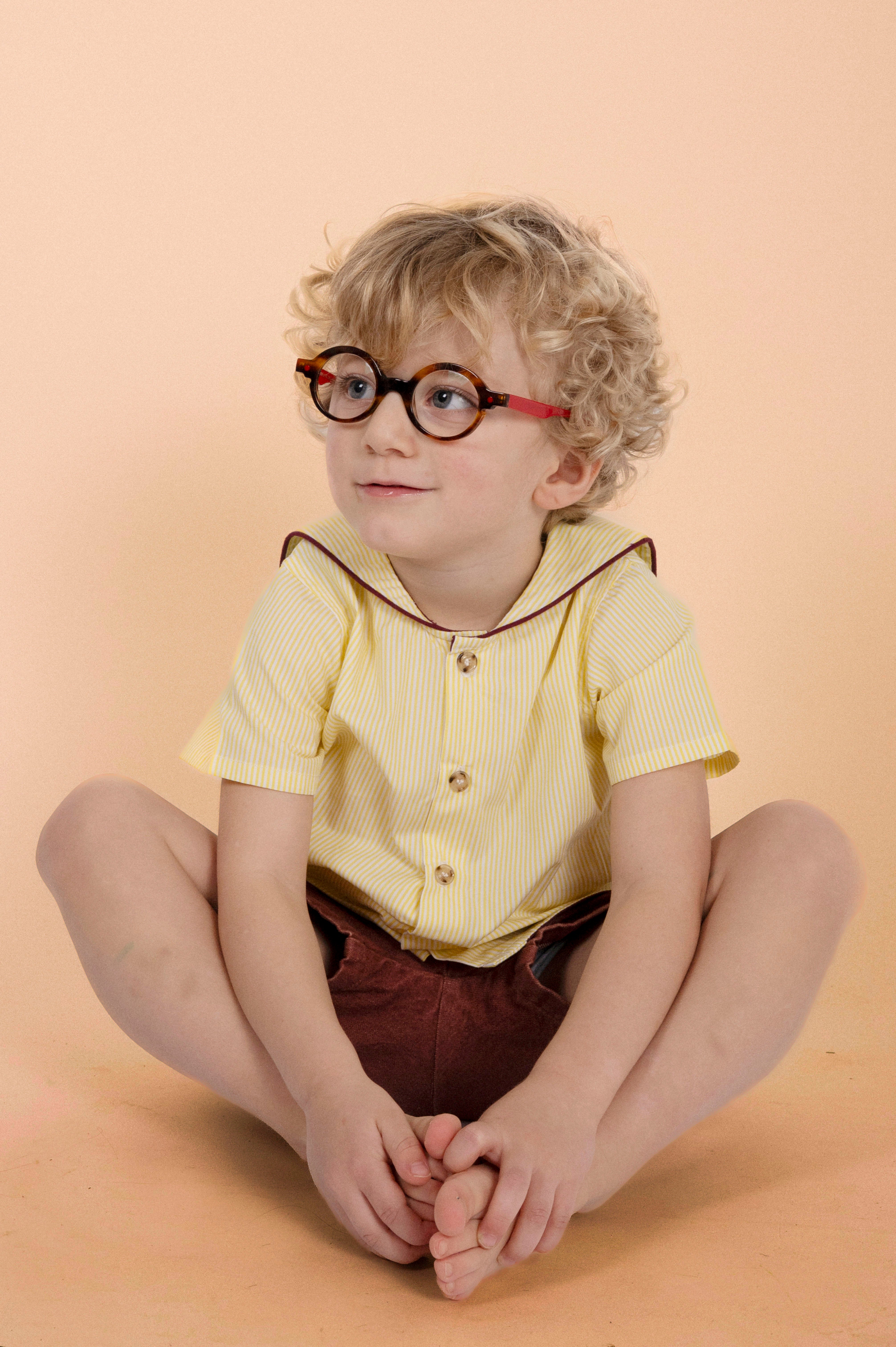 Chemise Milton - Rayures jaunes