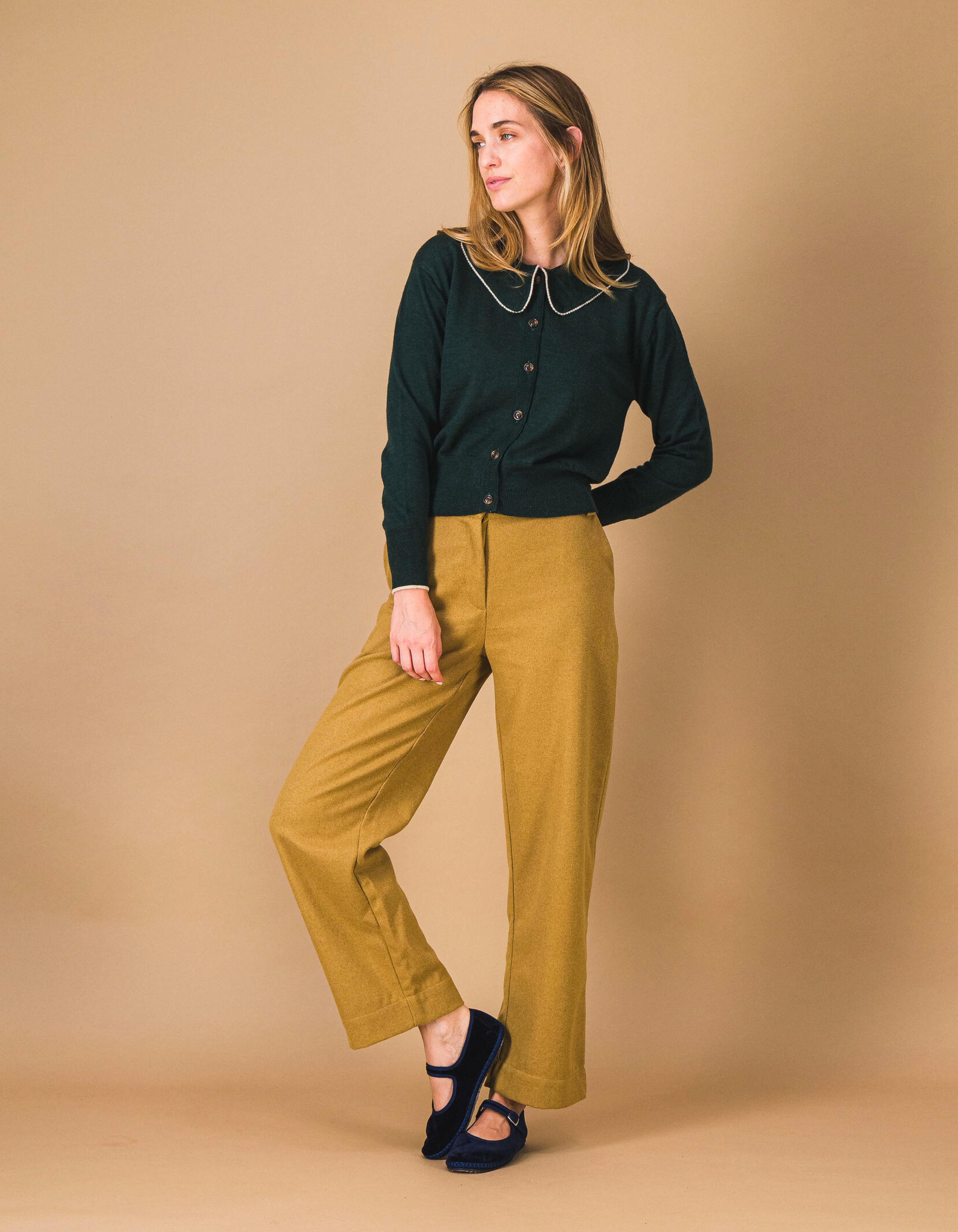 Cardigan COLETTE - Vert sapin