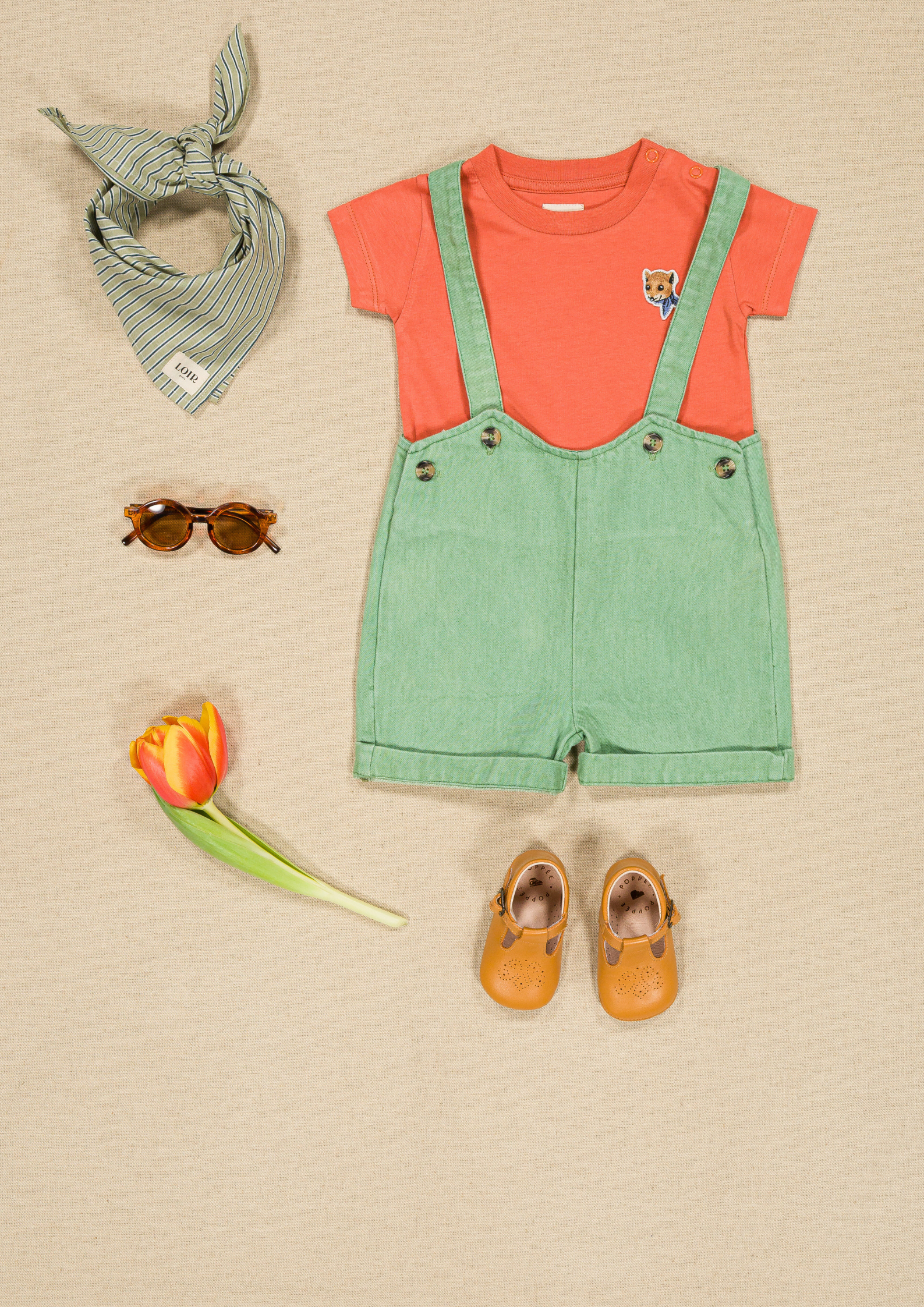 Short Octave - Denim vert