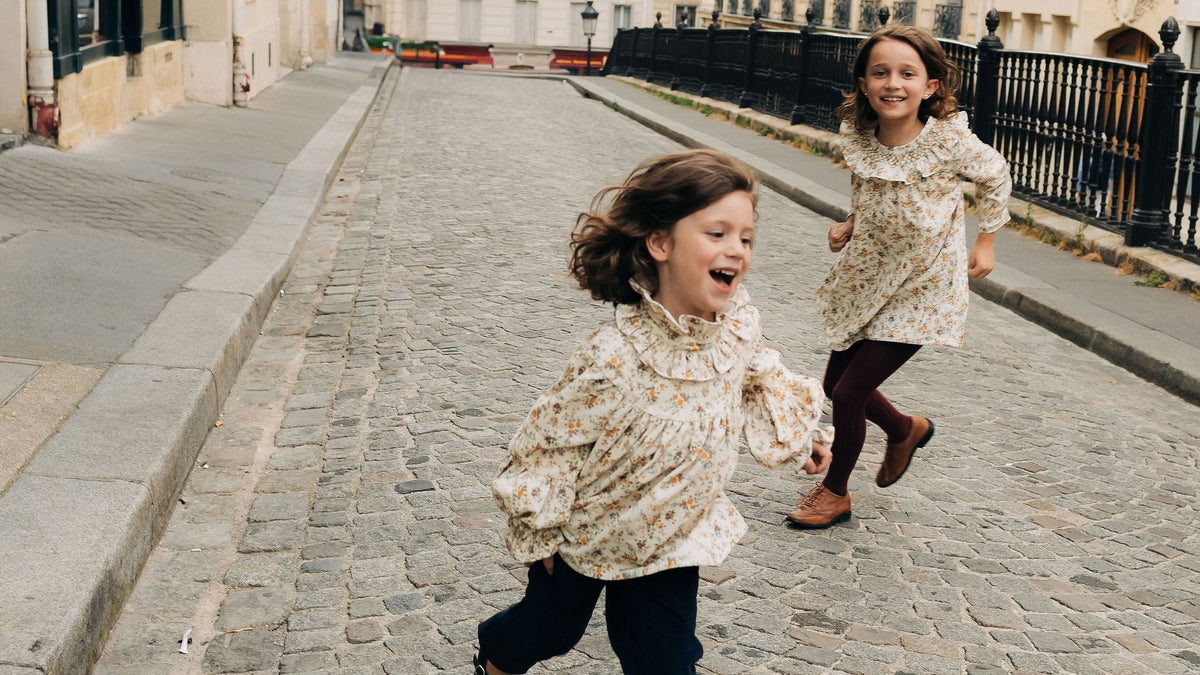 Blouse Esperance - Velours Fleuri