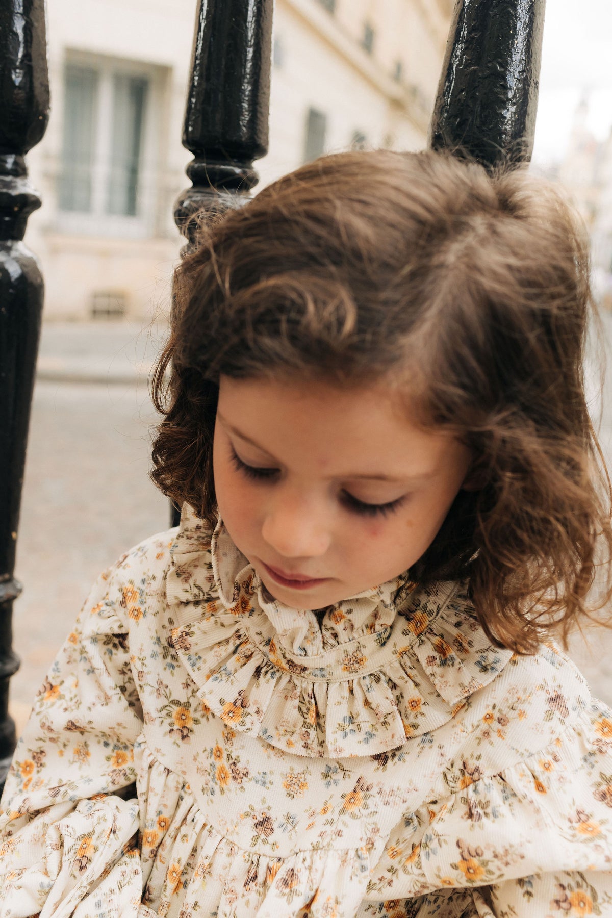 Blouse Esperance - Velours Fleuri