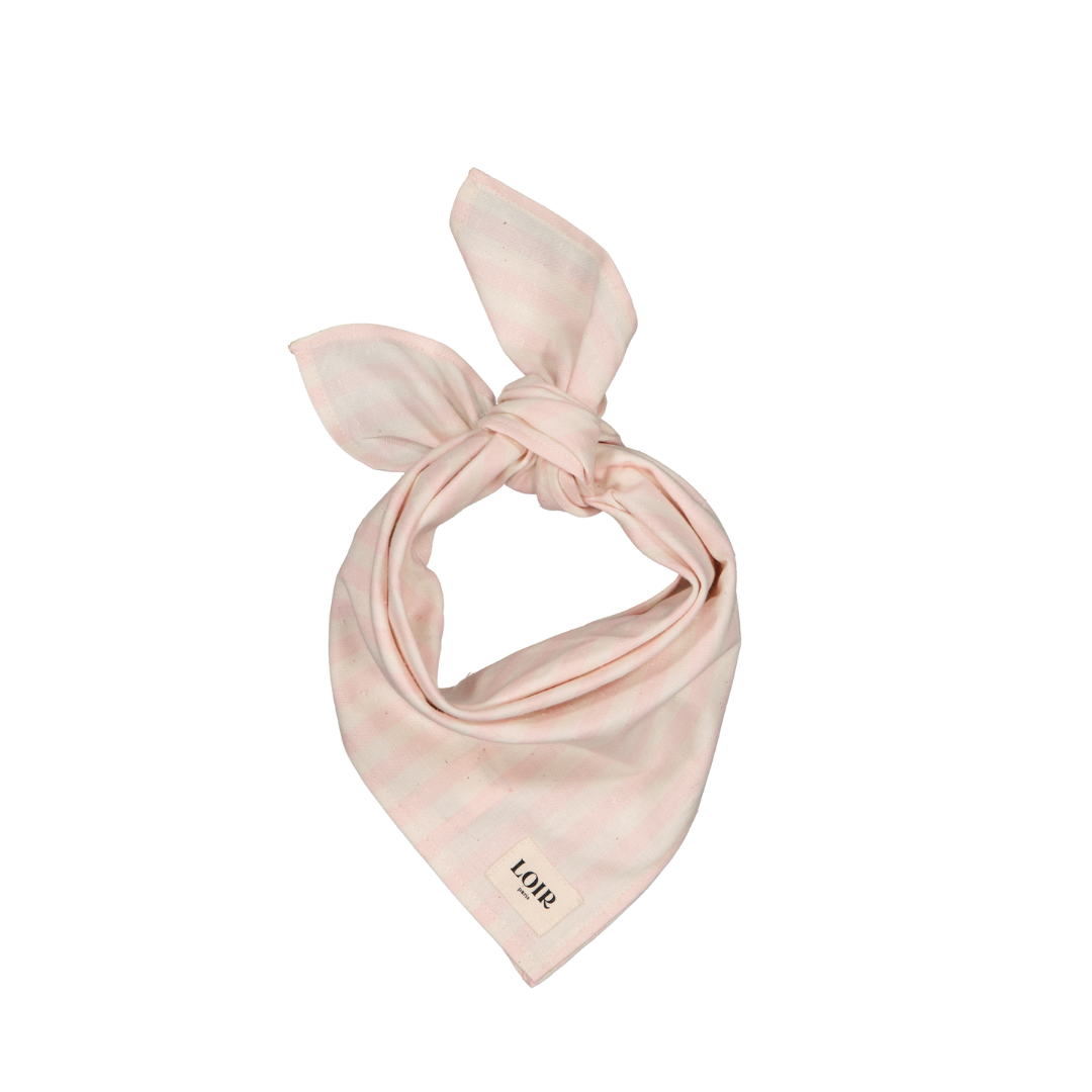 Foulard ALFRED - Rayures roses