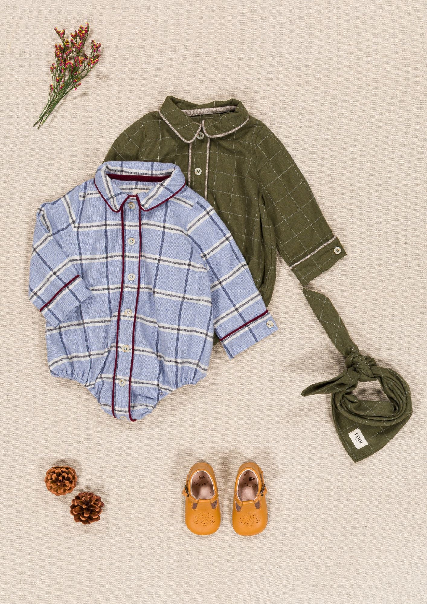 BARBOTEUSE ORSO - TARTAN CIEL