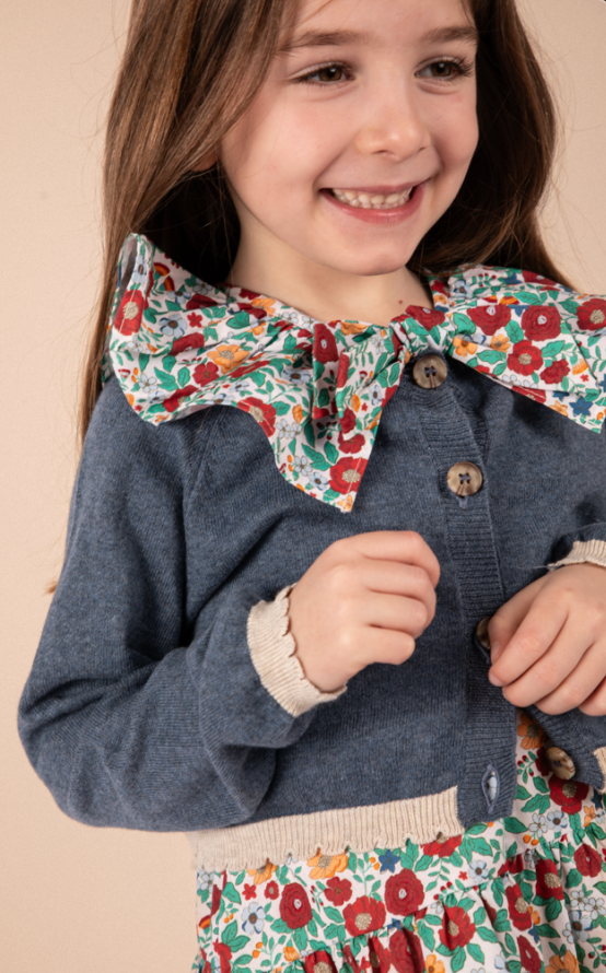 Chemise Hortense - Coquelicots