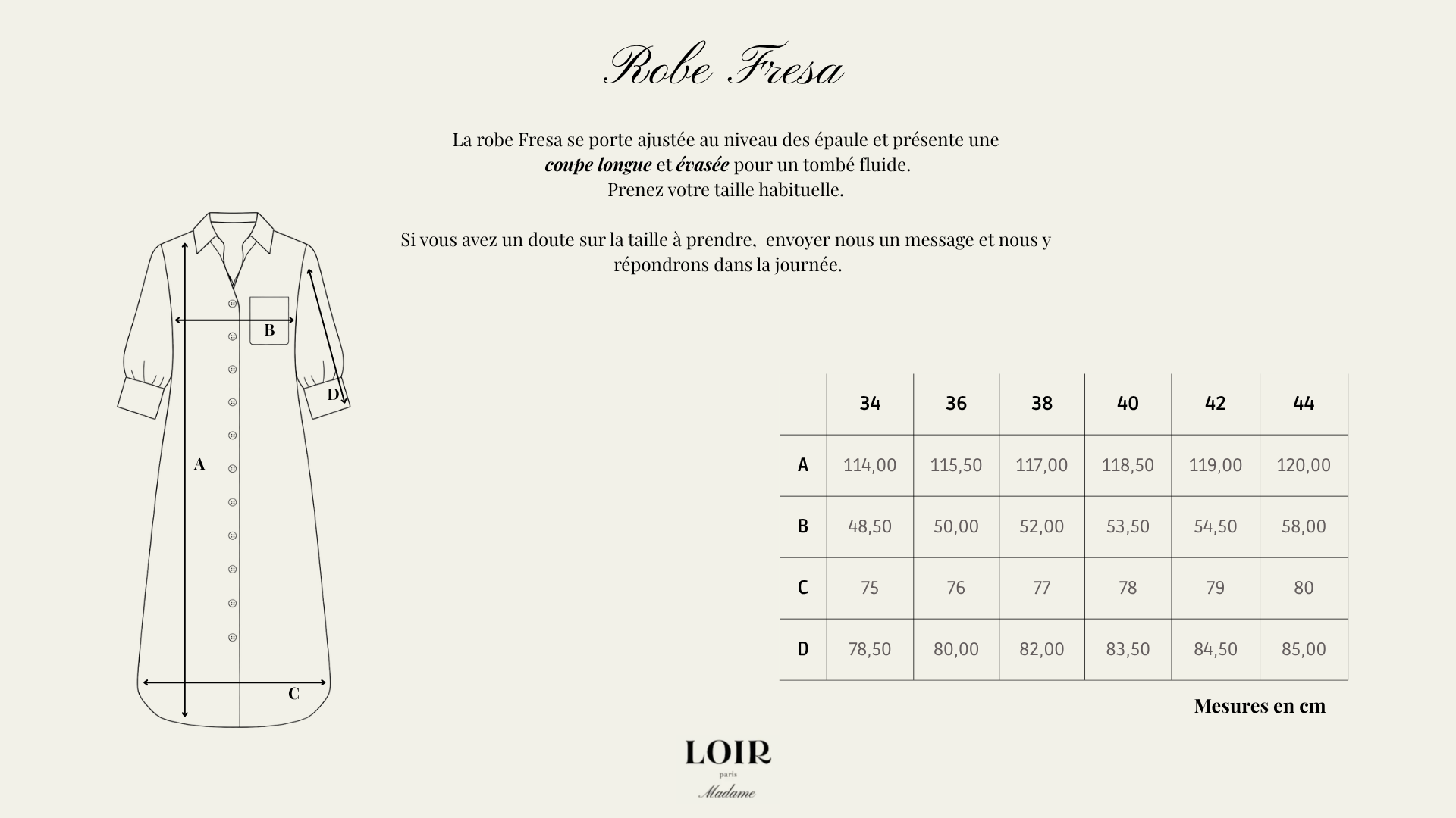Robe Fresa - Madame - Blanc