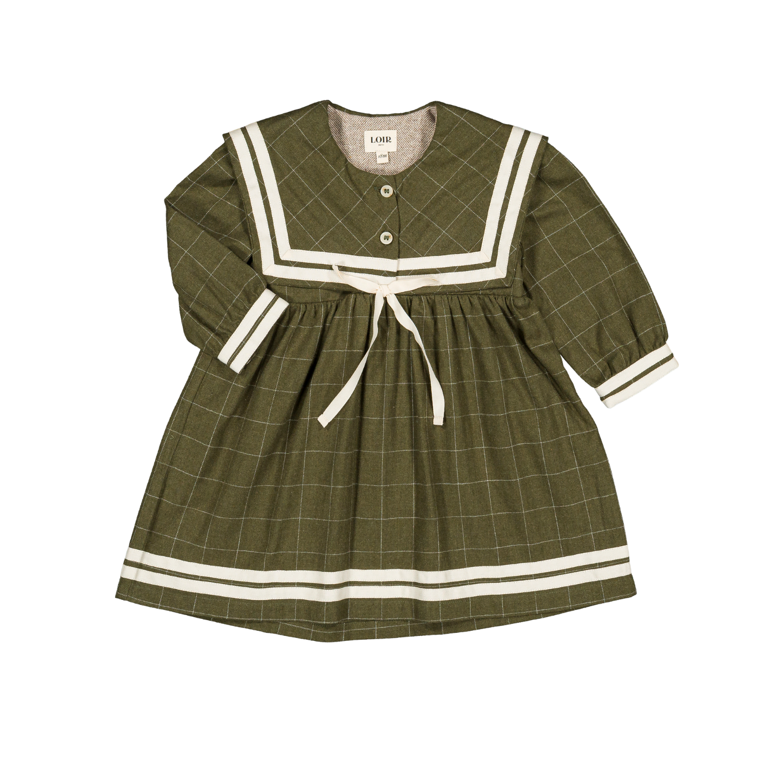Robe Lotti - Carreaux Vert