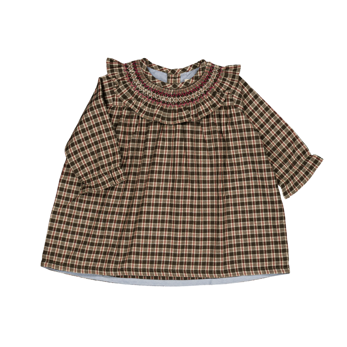 Robe Mary - Tartan gris