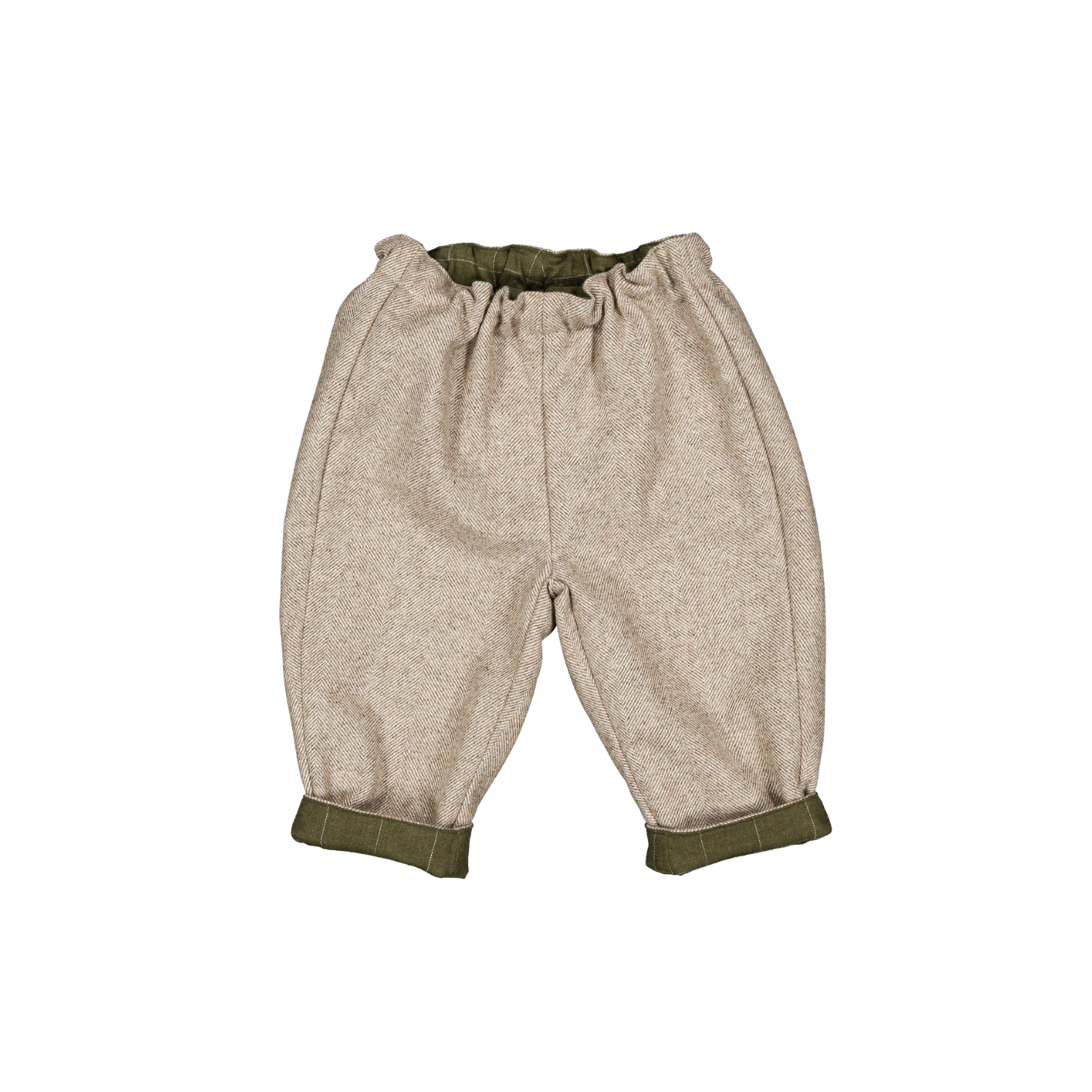 Pantalon Nini - Chevron beige