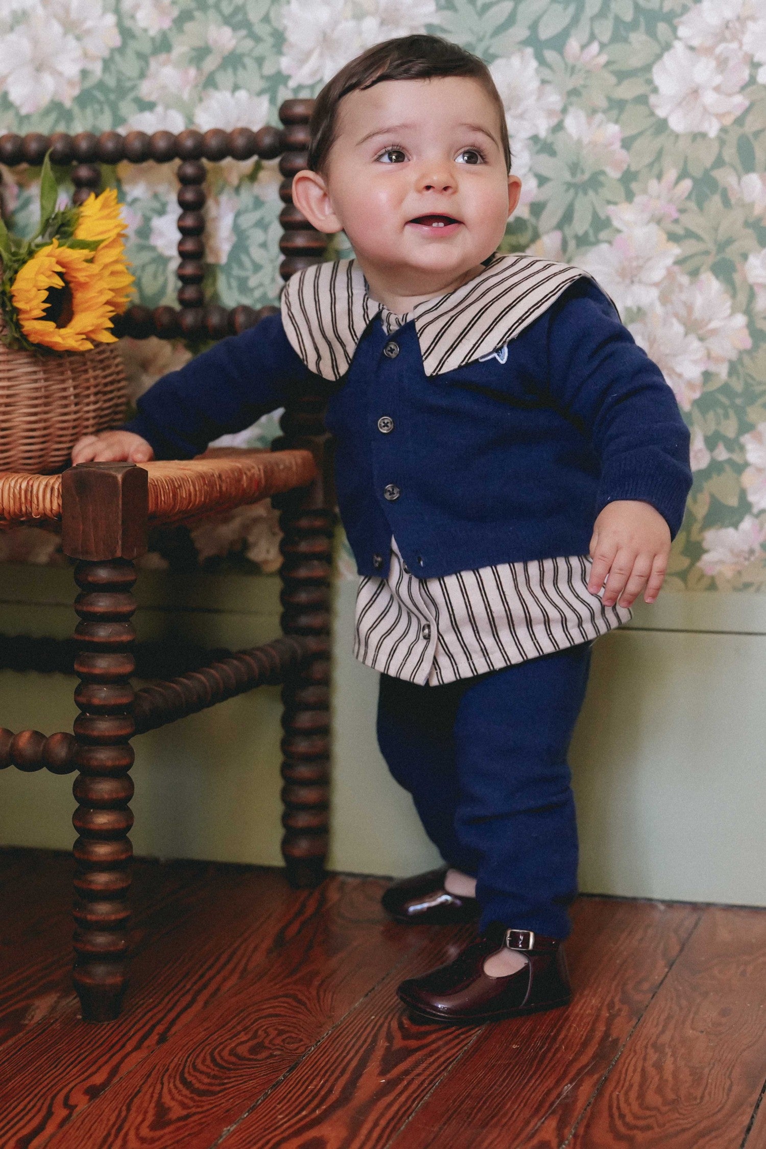 Cardigan VASSILI - Blue