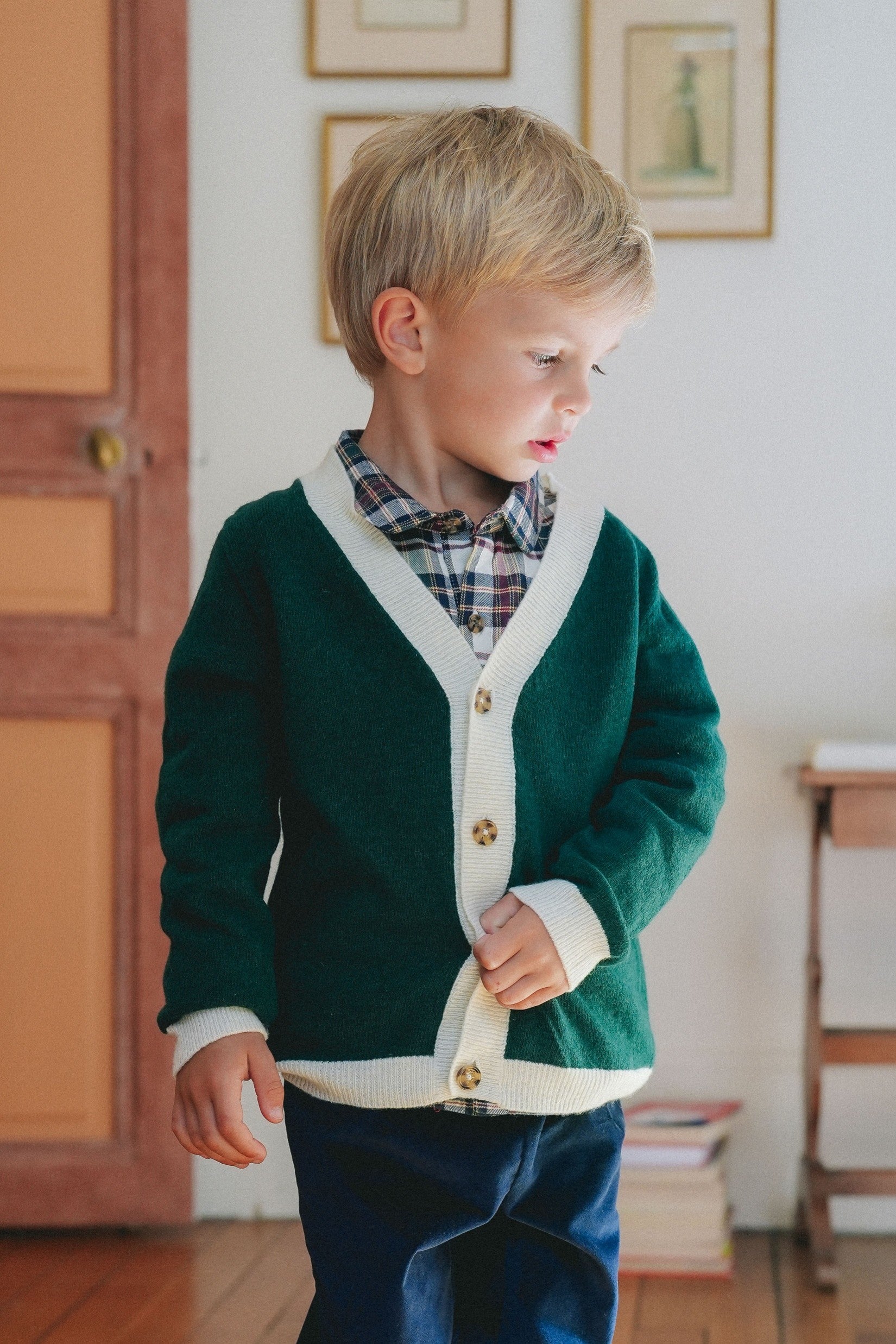 Cardigan VASSILI - Green