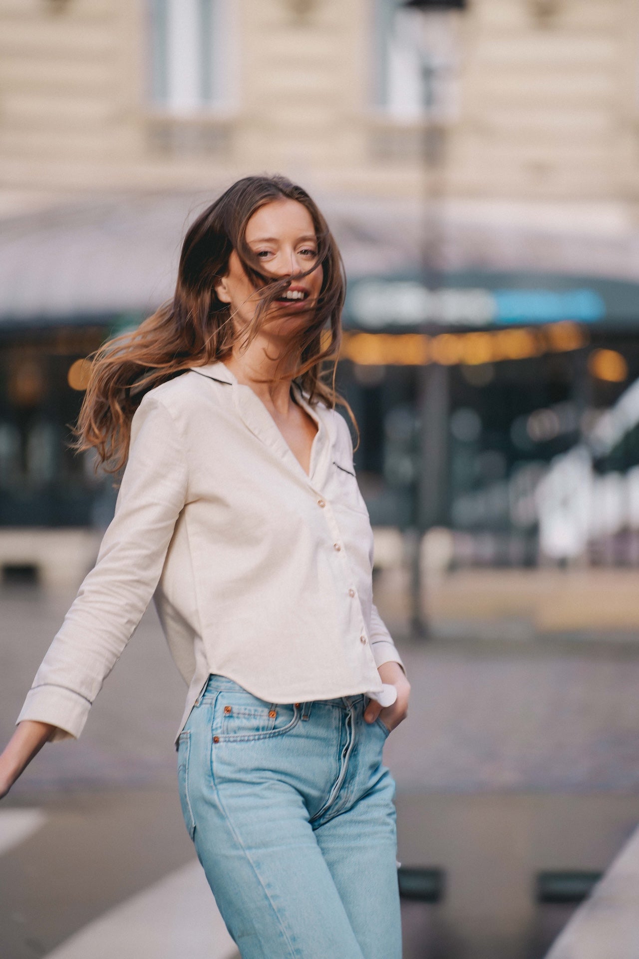 Chemise Palmera - Madame - écru