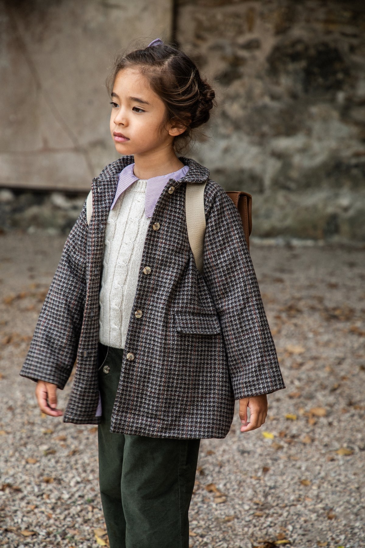 MANTEAU ALIX - PRINCE DE GALLES