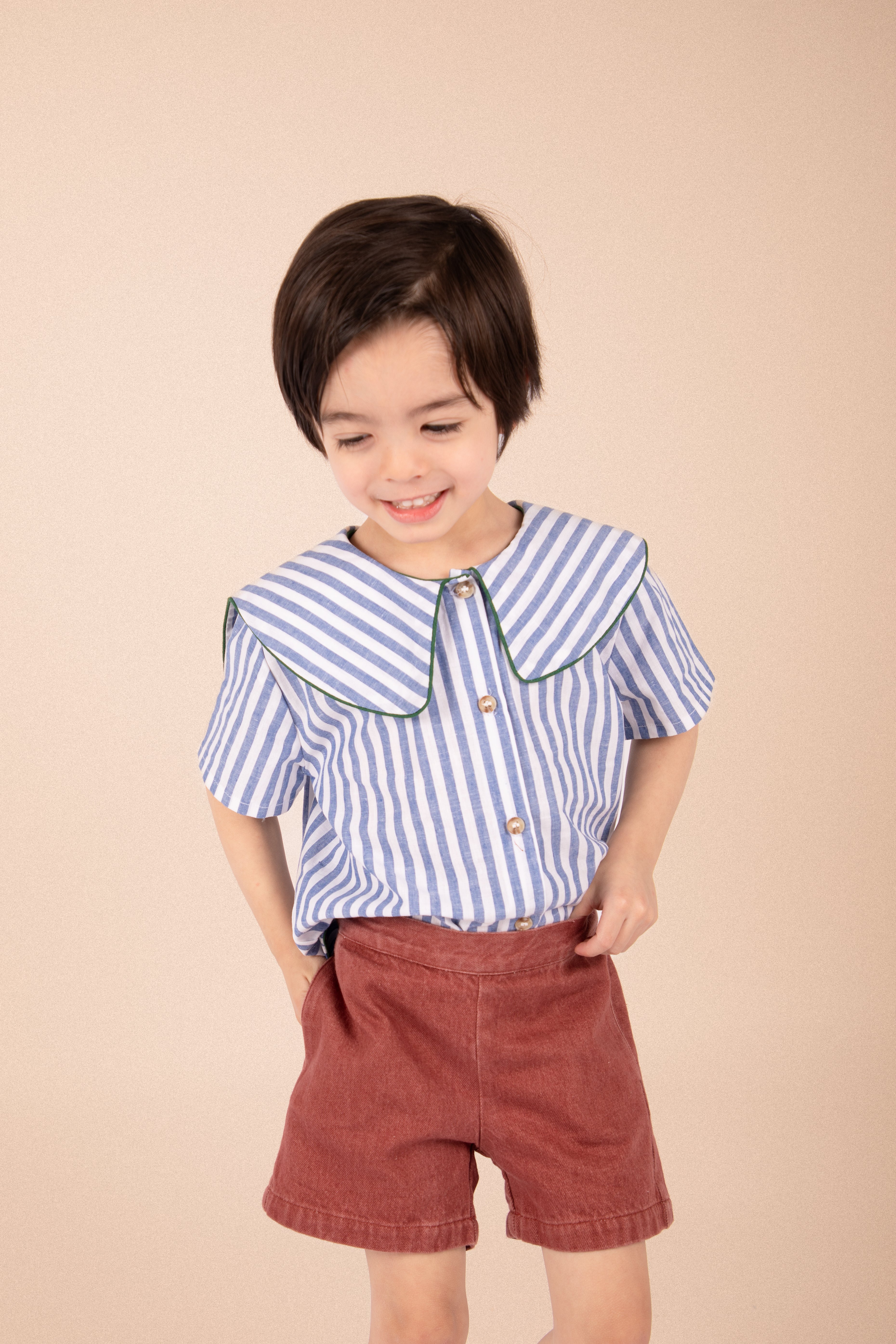 Chemise Lorette - Rayures bleues