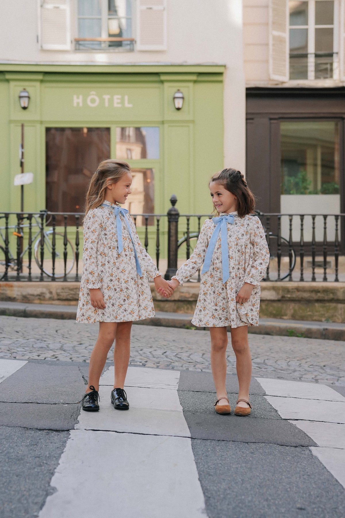 Robe Elise - Velours Fleuri
