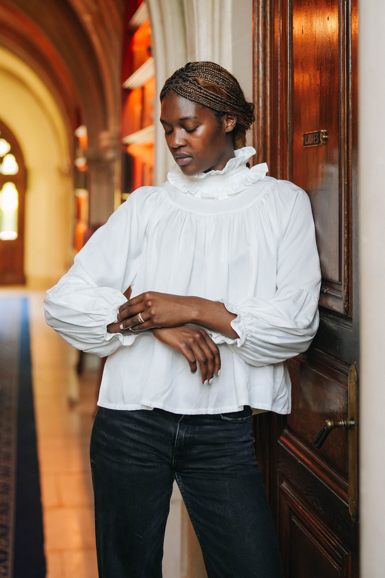 BLOUSE ESPERANCE - BLANC