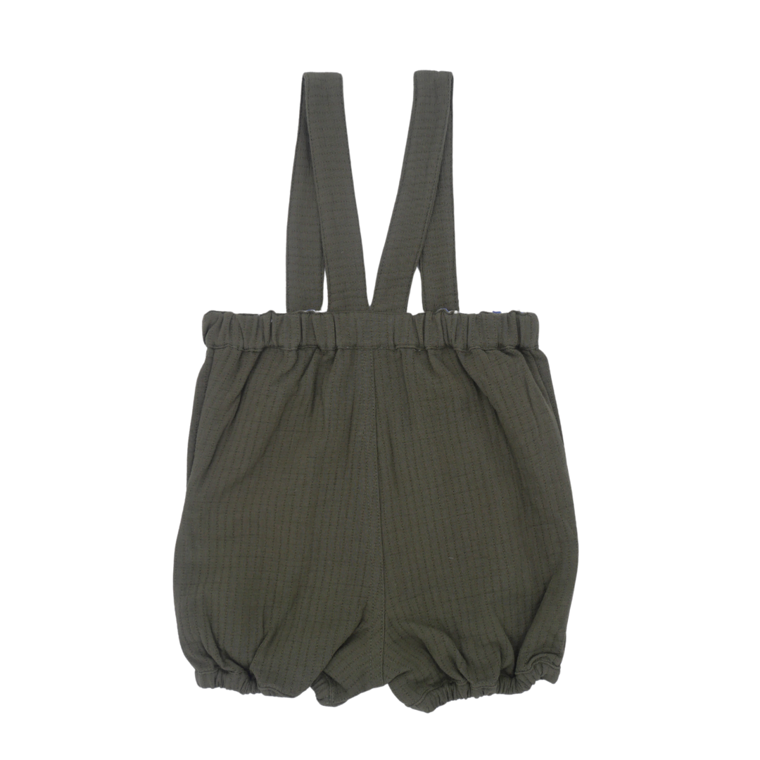 Short OLIVE - Coton vert