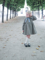Charger l&#39;image dans la galerie, Robe ELISE -  Vichy taupe
