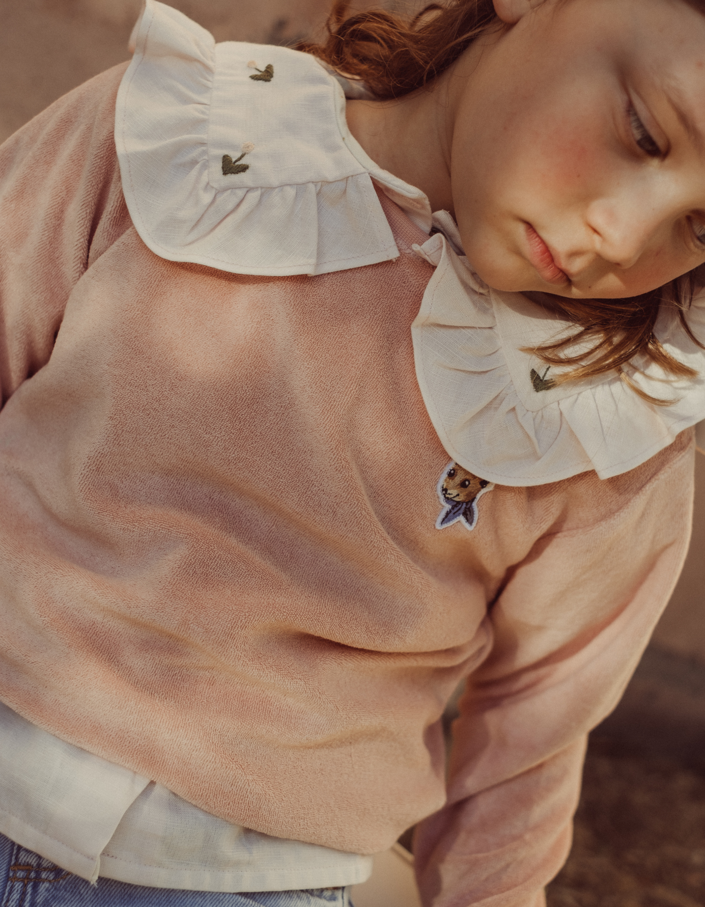 Sweat GRIMAUD - Rose fleur de lotus