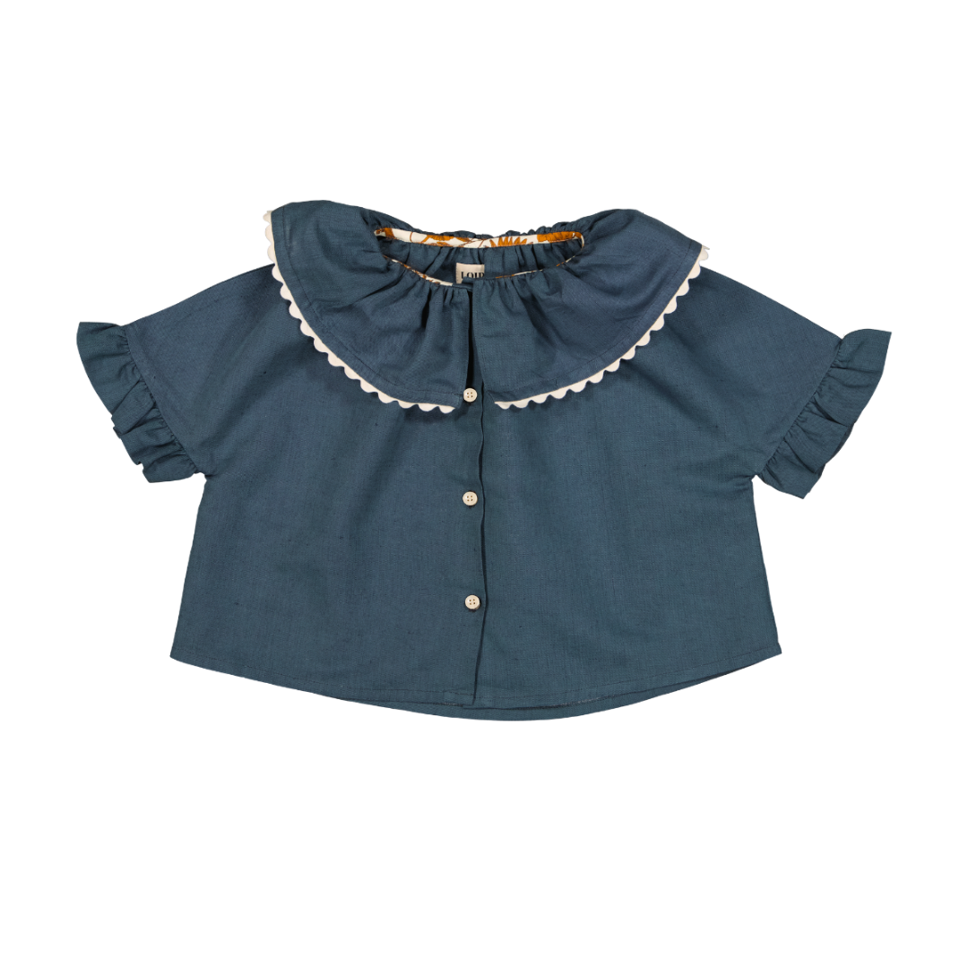 Chemise ZITA - Lin marine