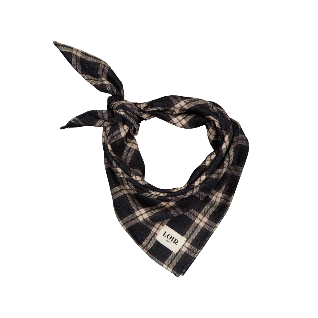 Foulard ALFRED - Tartan Gris