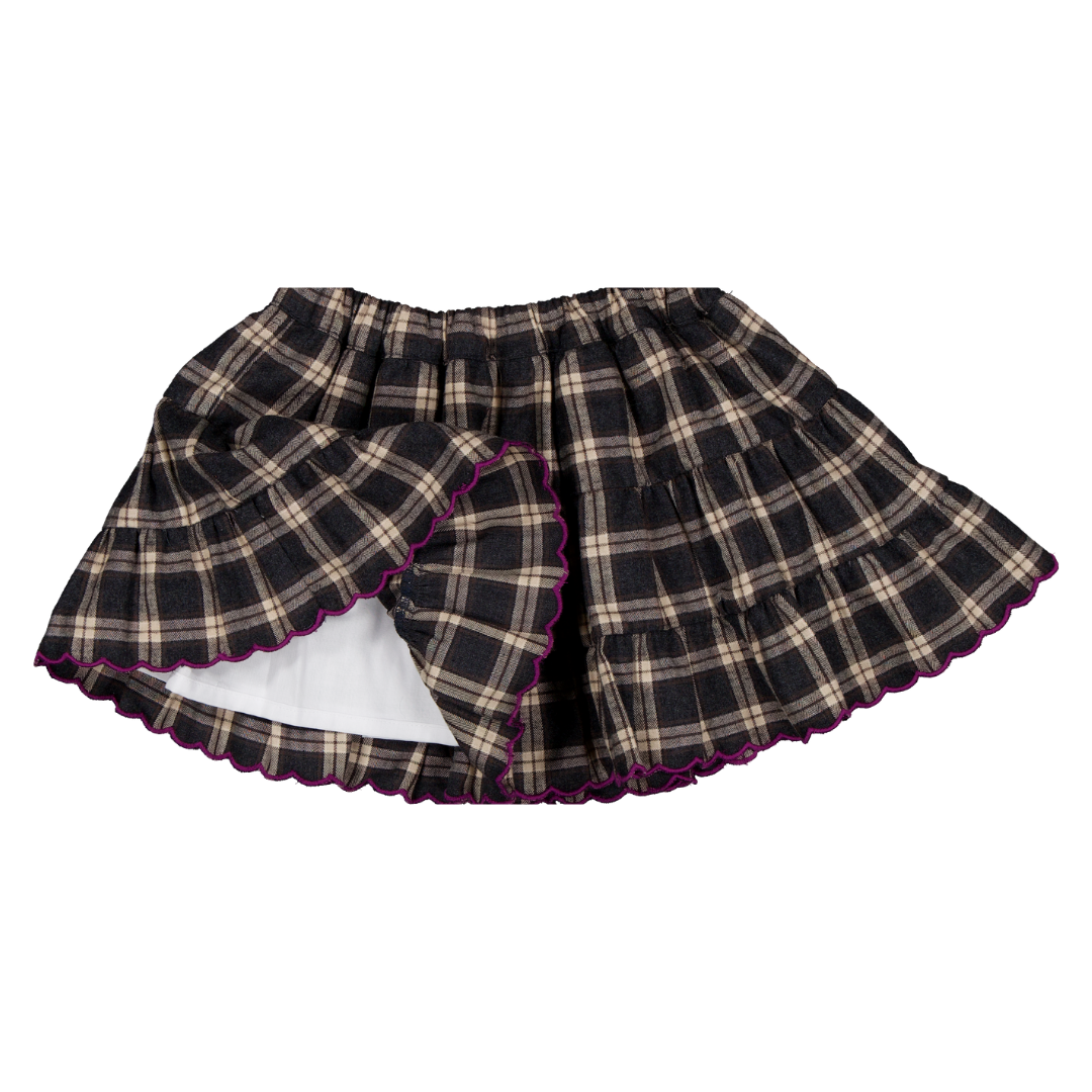 Jupe BÉA - Tartan Gris