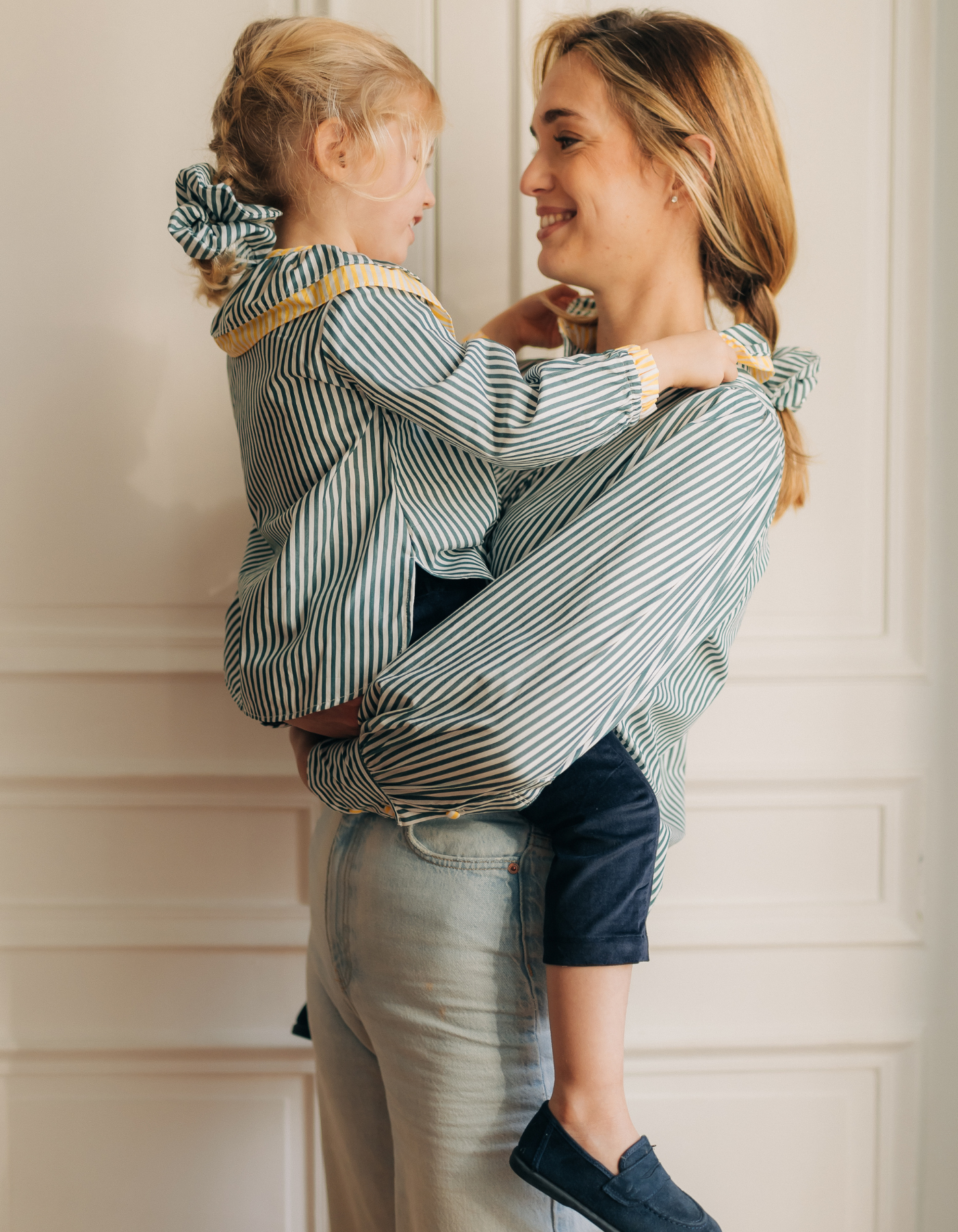 Chemise ESTHER - Rayures Vertes