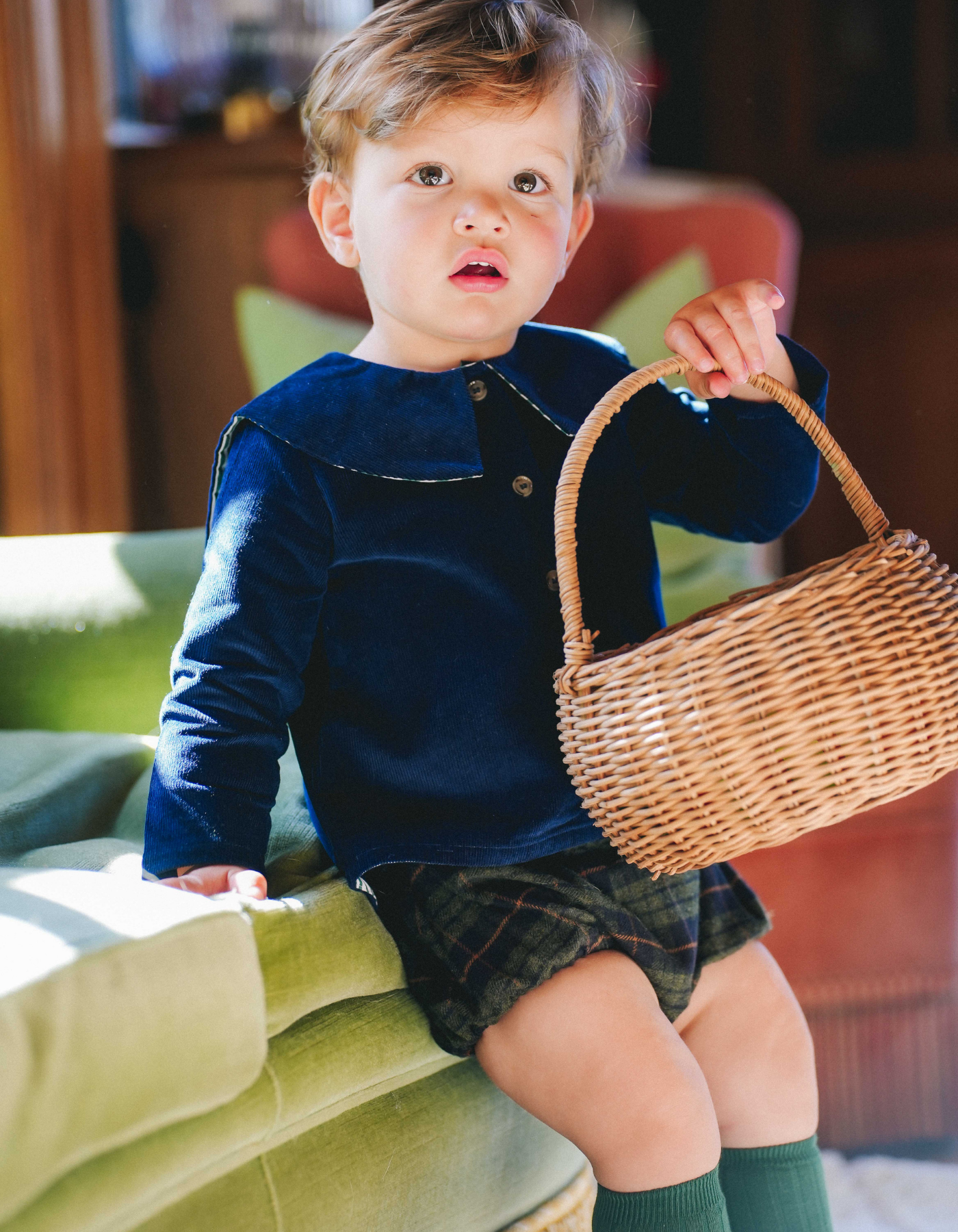 Chemise LORETTE - Velours Marine