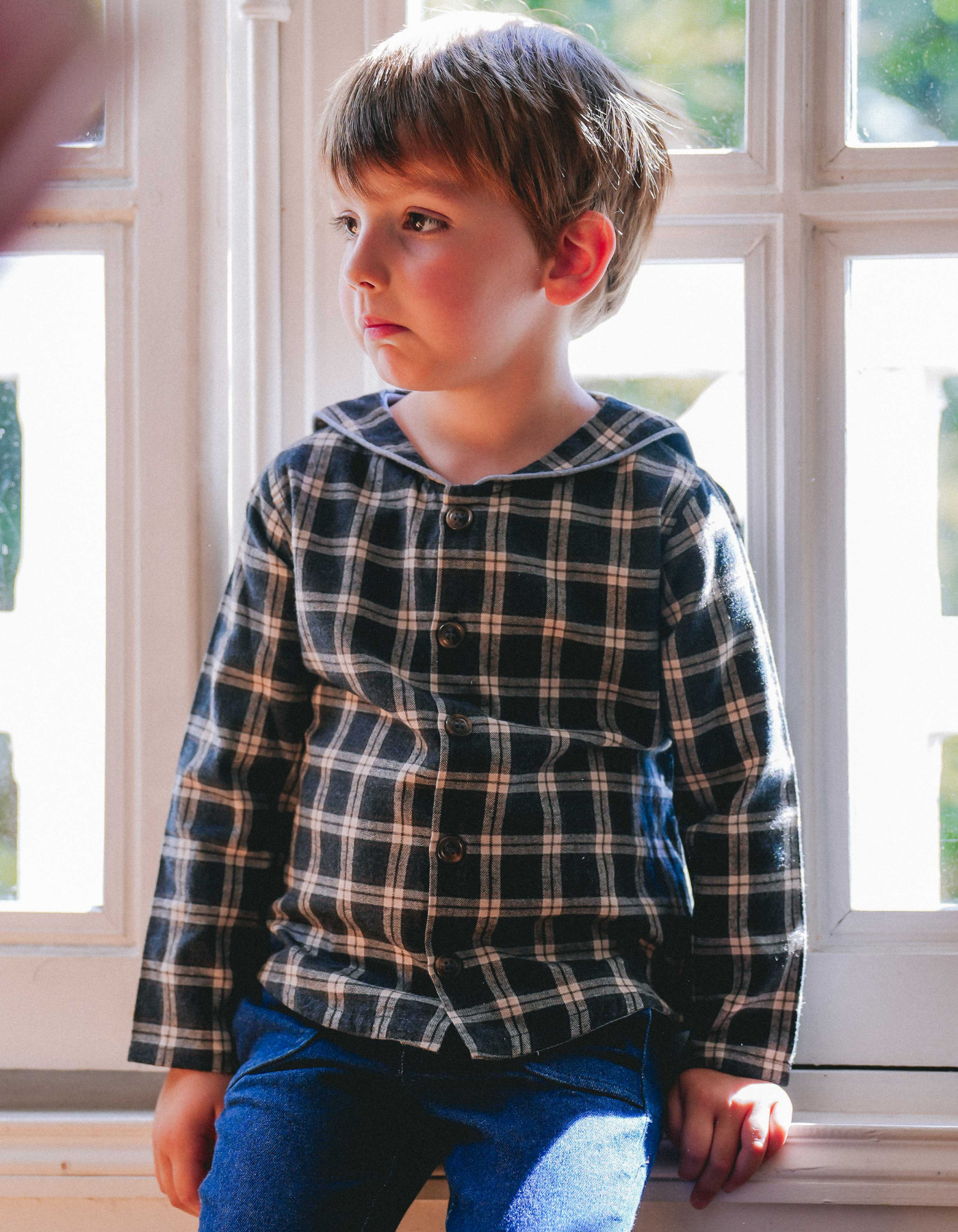 Chemise MILTON - Tartan Gris