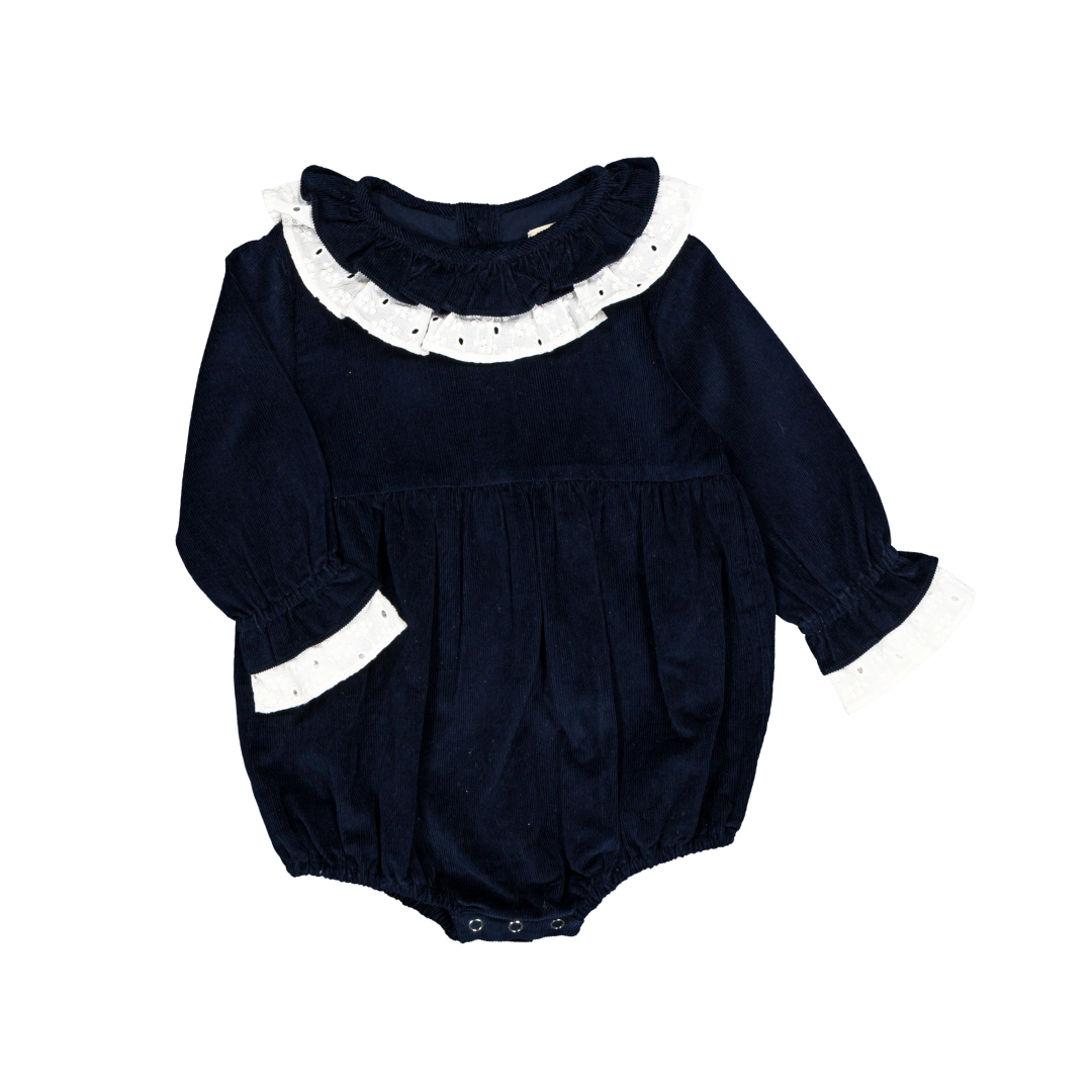 Barboteuse NINE  - Velours Marine