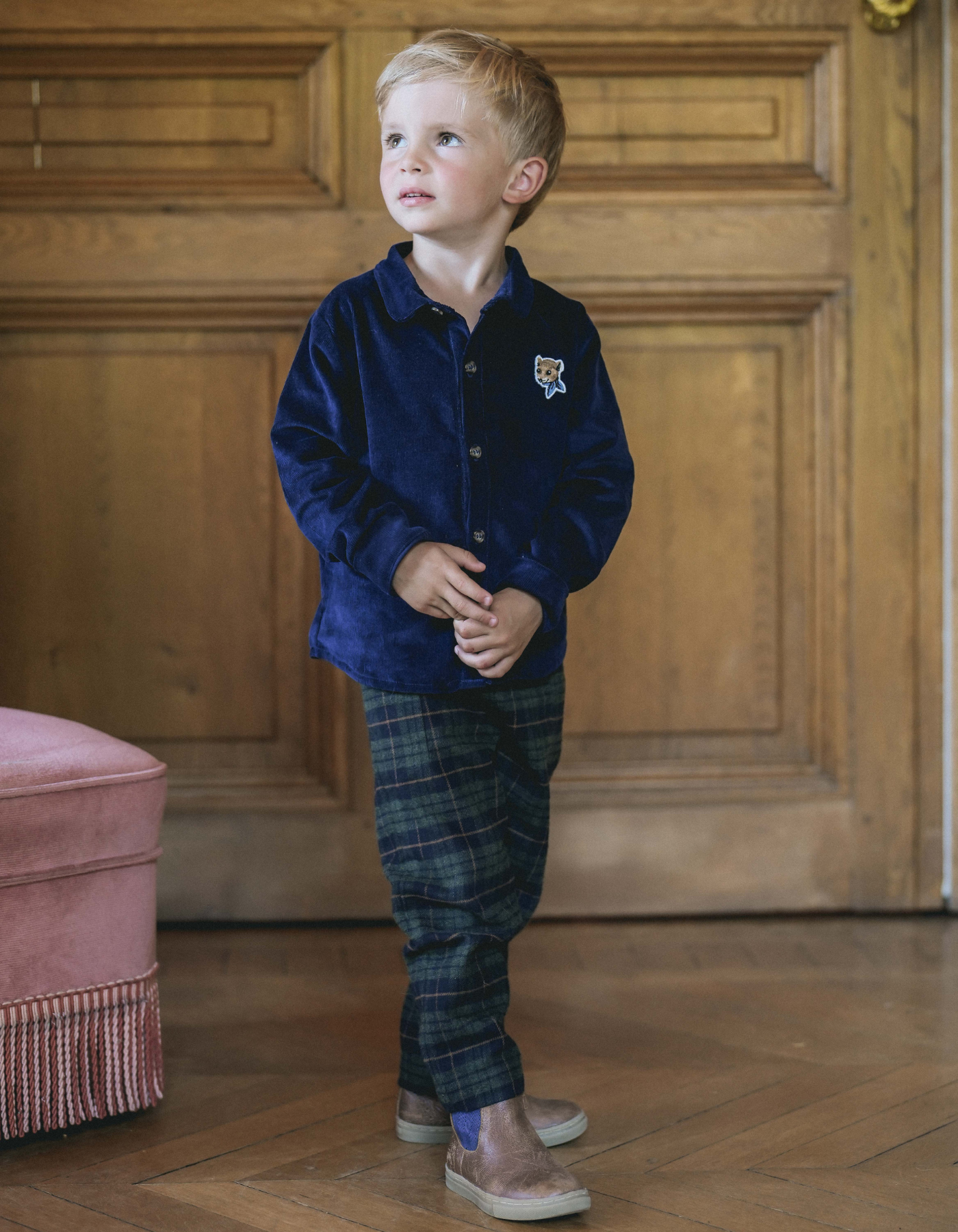Chemise PARMA - Velours Marine Corduroy
