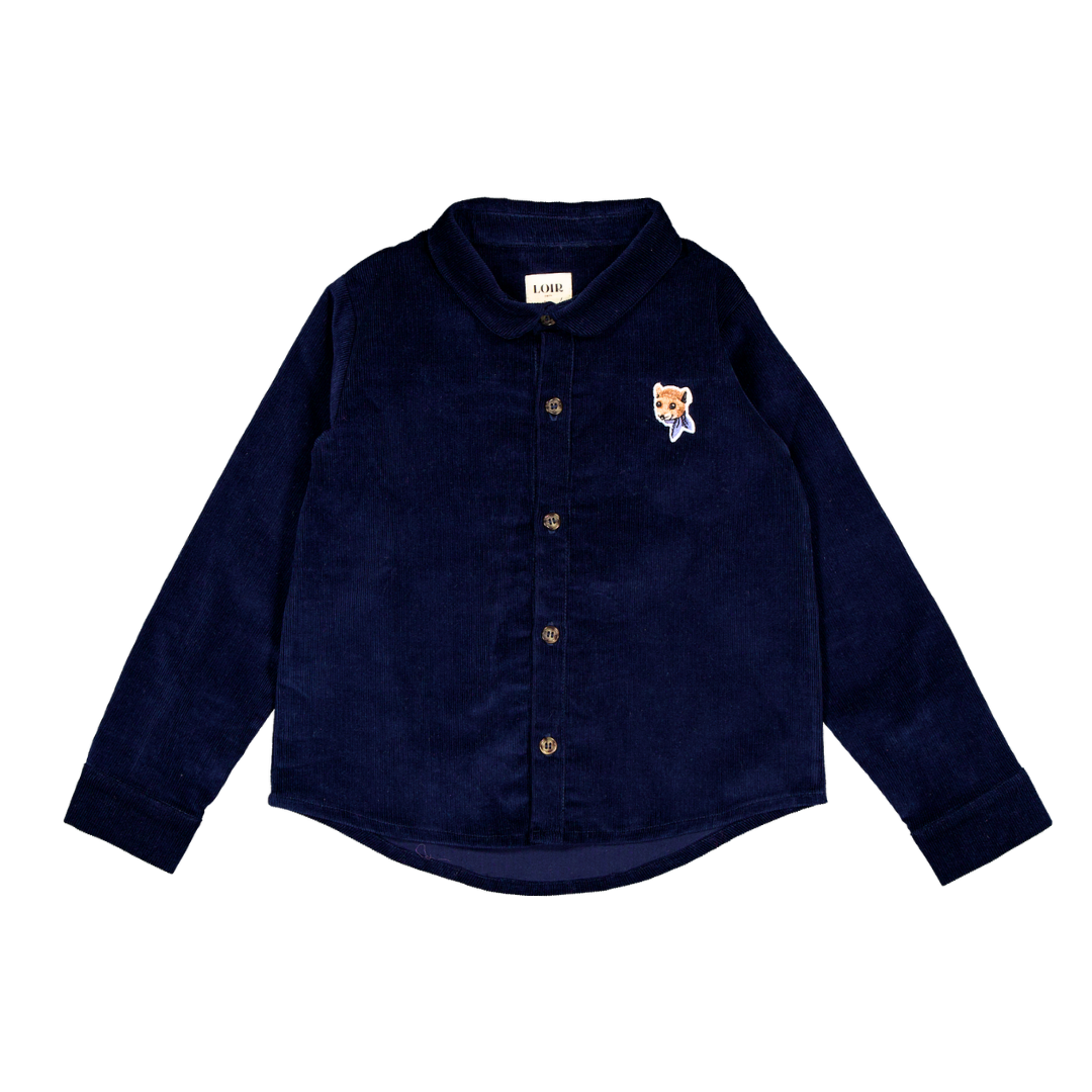 Chemise PARMA - Velours Marine Corduroy