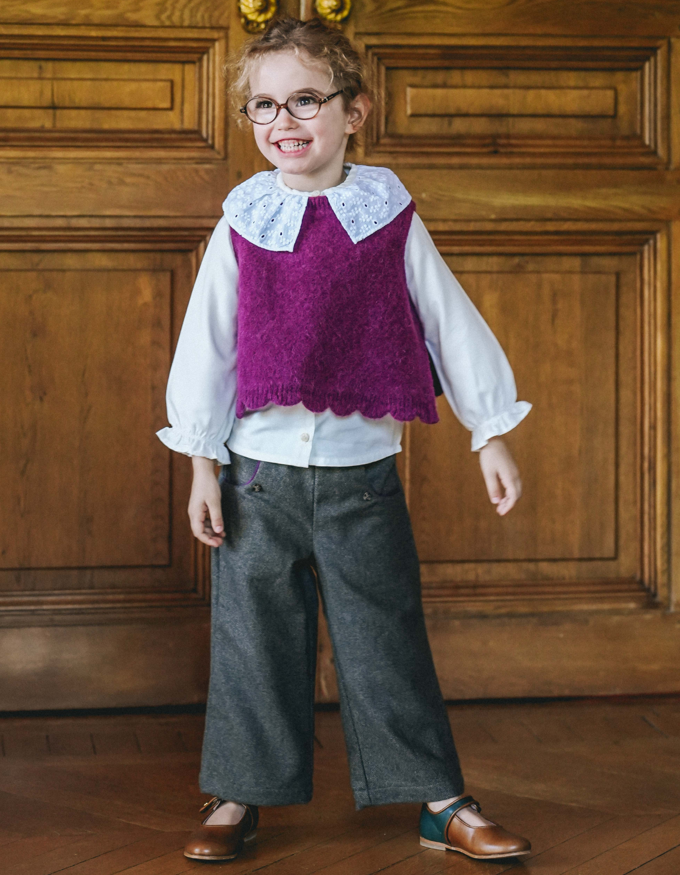 Pantalon ROMA - Chevrons Edimbourg