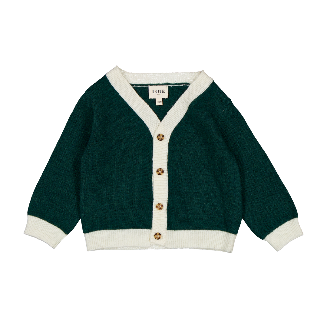Cardigan VASSILI - Vert