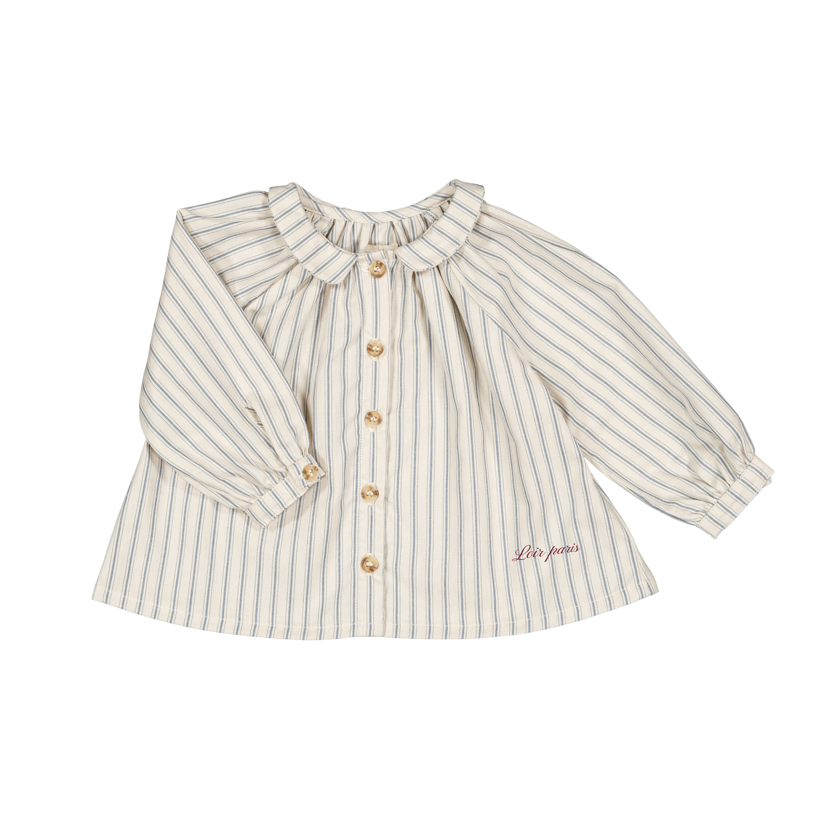 Chemise Cézanne - rayures ciel