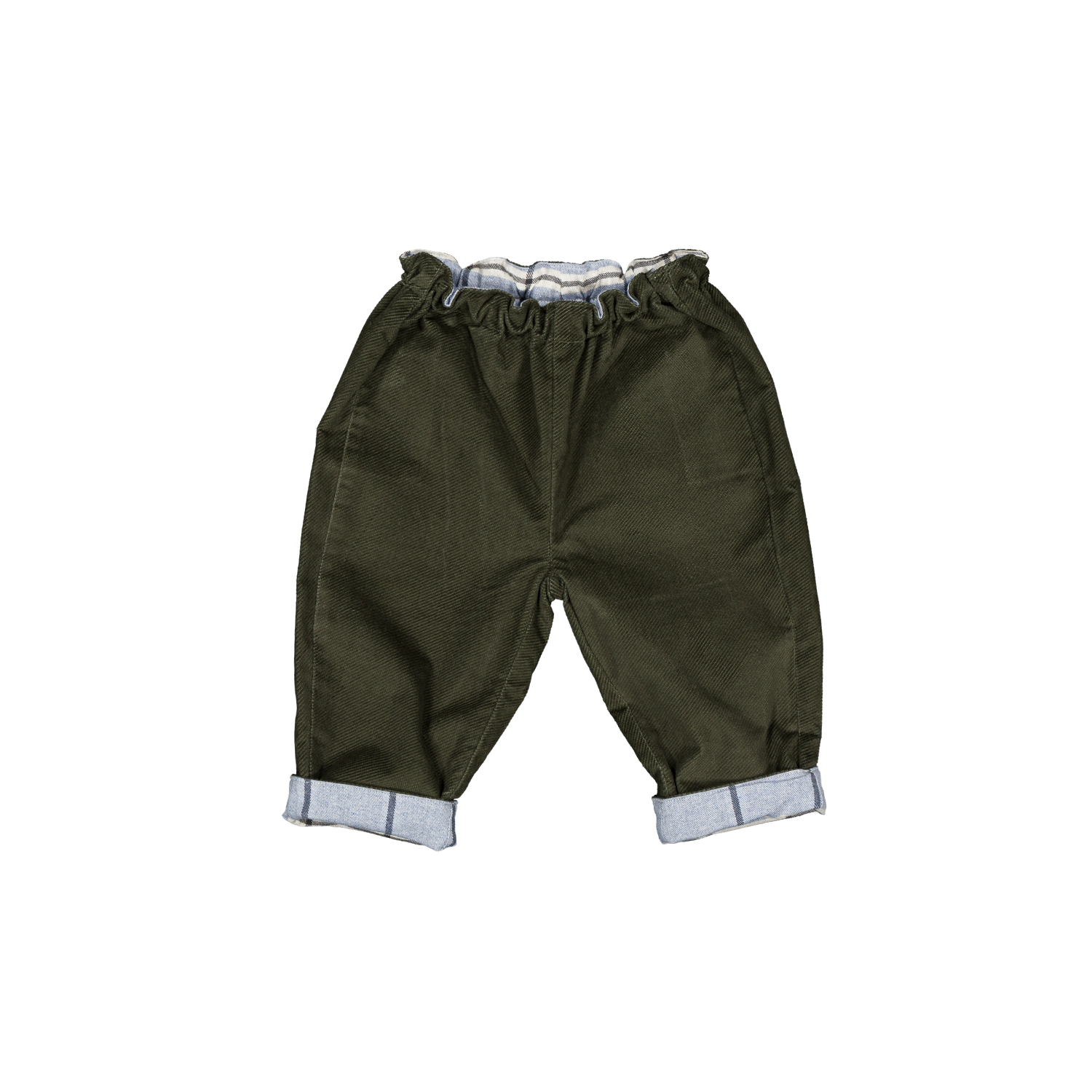 Pantalon Nini - Velours vert
