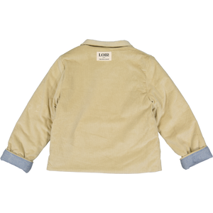 Veste molletonnée YSEE - velours écru