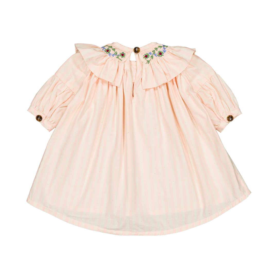 Robe Bianca - Rayures roses