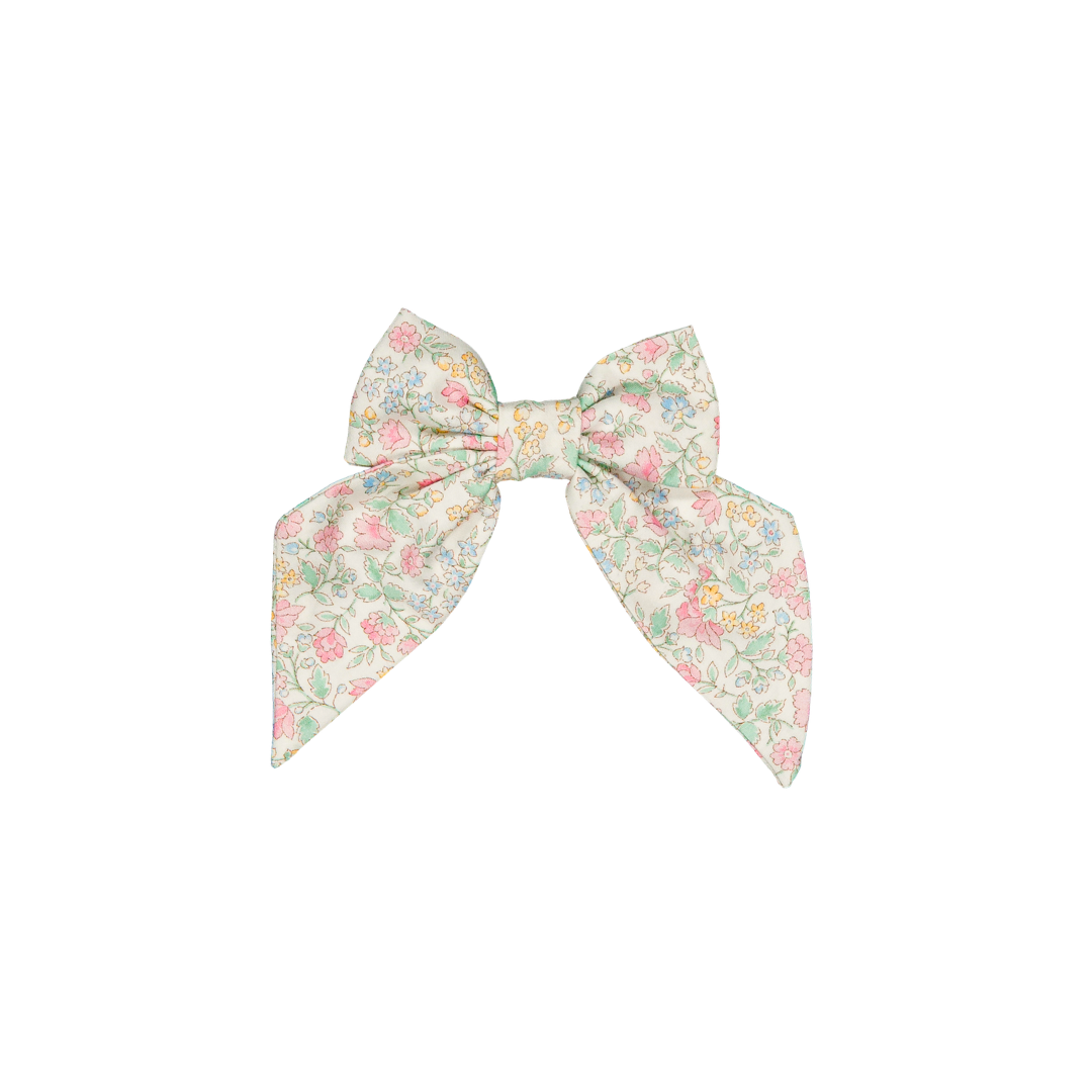 Barette Carlotta - Fleurs roses