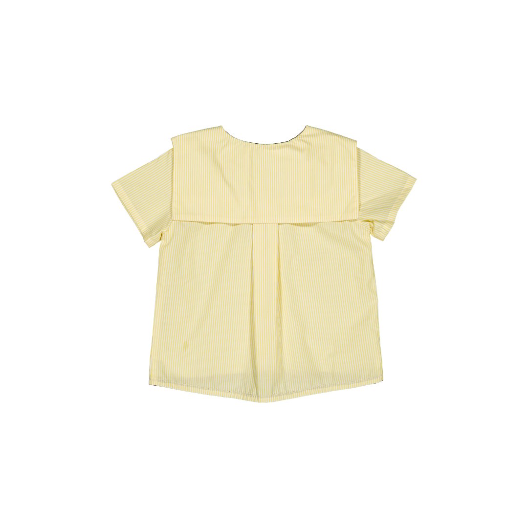 Chemise Lorette - Rayures jaunes